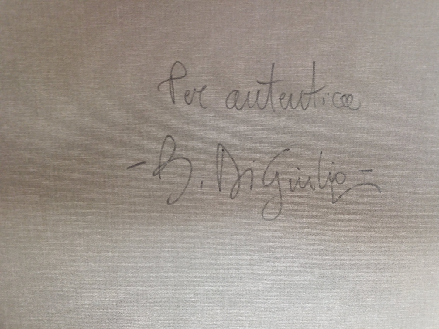 Dipinto Bruno Di Giulio Mareggiata Olio Su Tela 70x50 Autentica Sul Retro