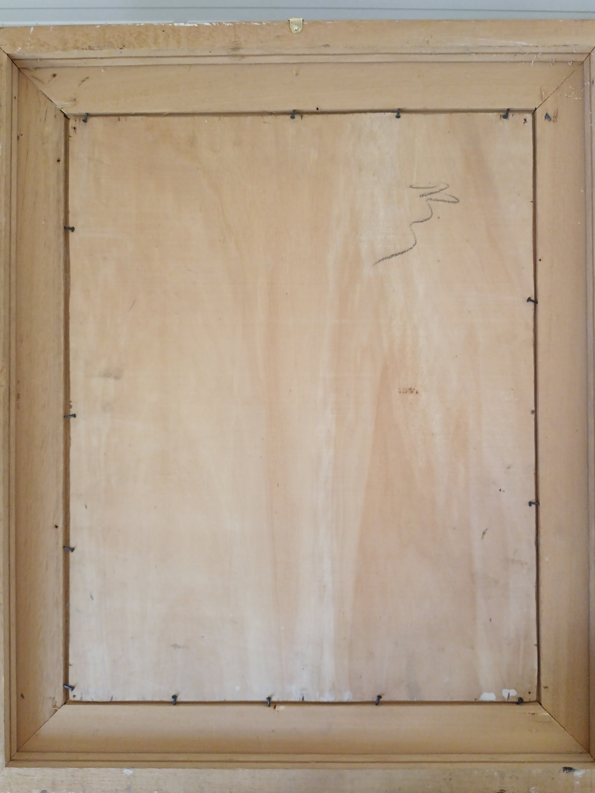Dipinto Olio su Tavola A. GIORDANO Marechiaro Napoli Quadro con Cornice