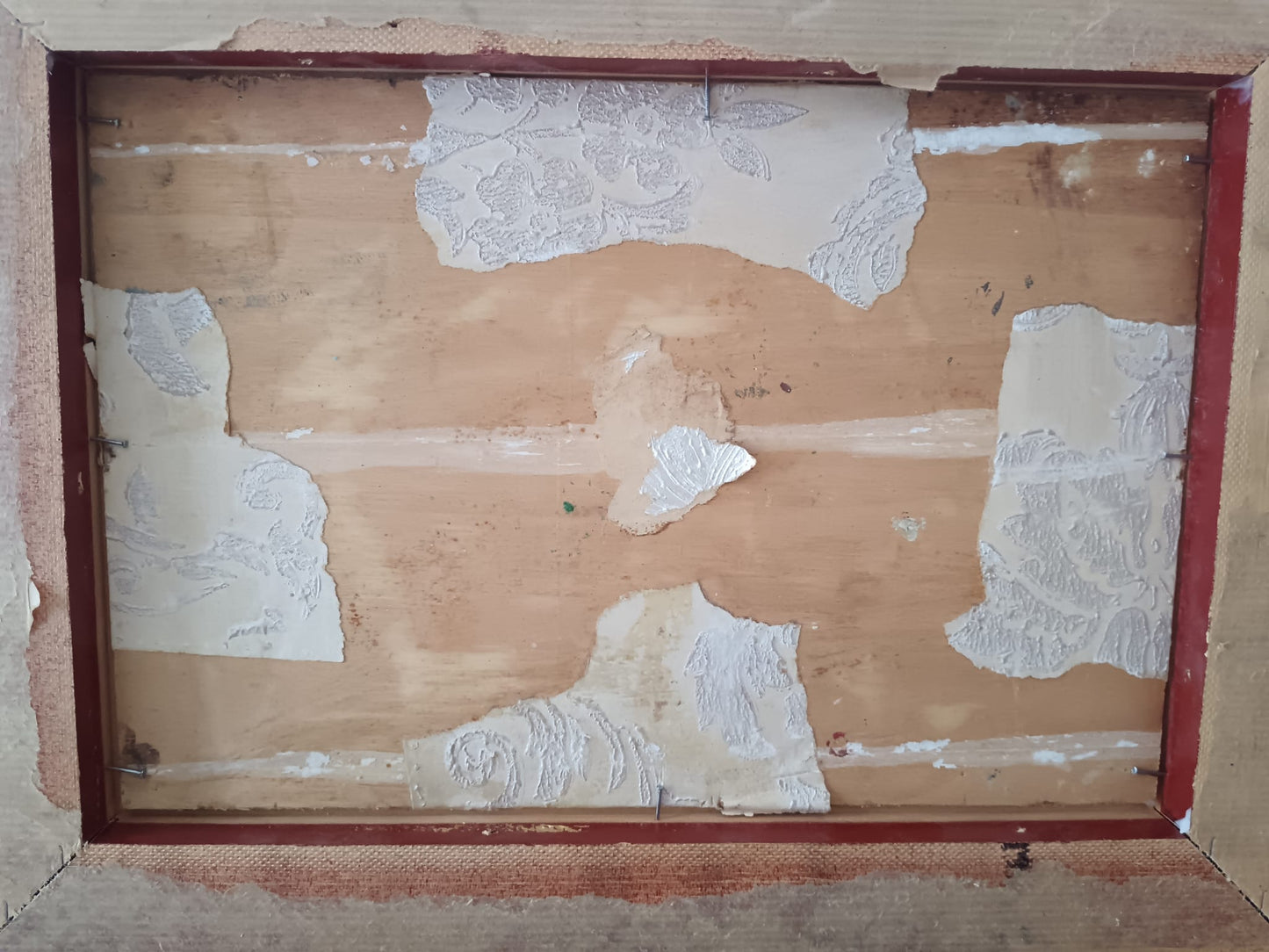 F. Castiglione- dipinto olio su legno (epoca XX Secolo)