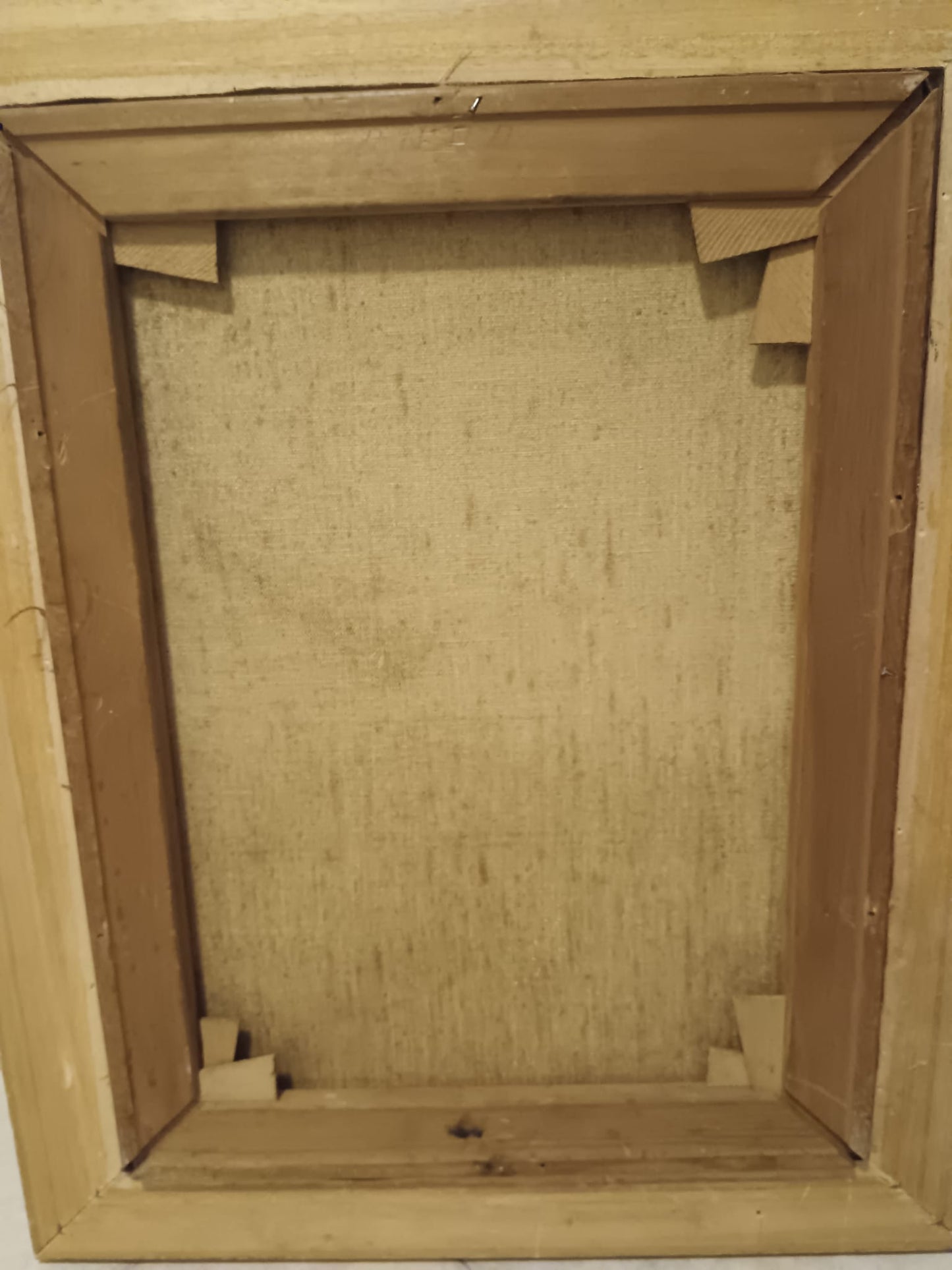 Ritratto (Scuola Tedesca XX Secolo)- dipinto olio su tela