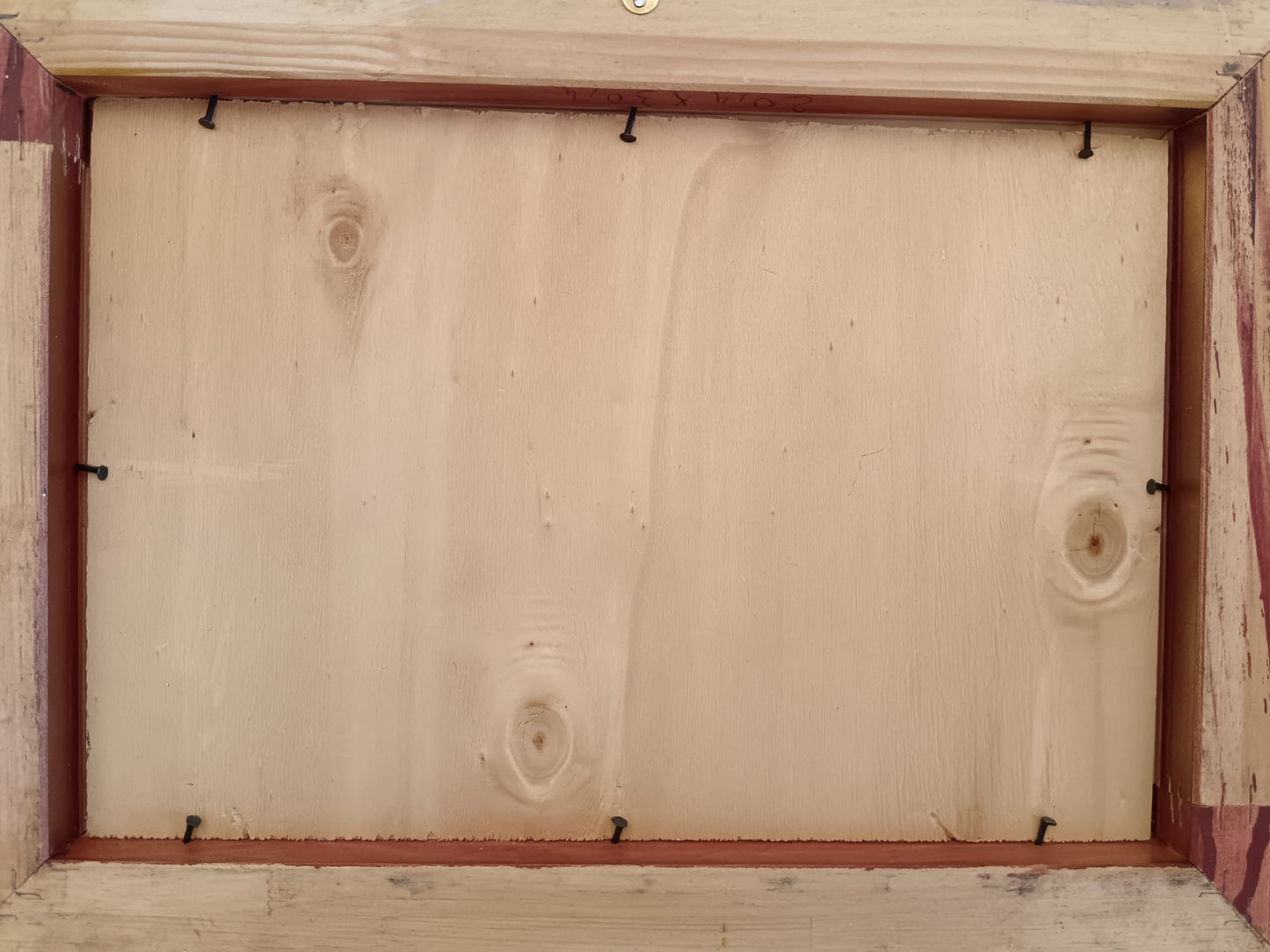 Paesaggio Marino (XX Secolo)- dipinto olio su legno