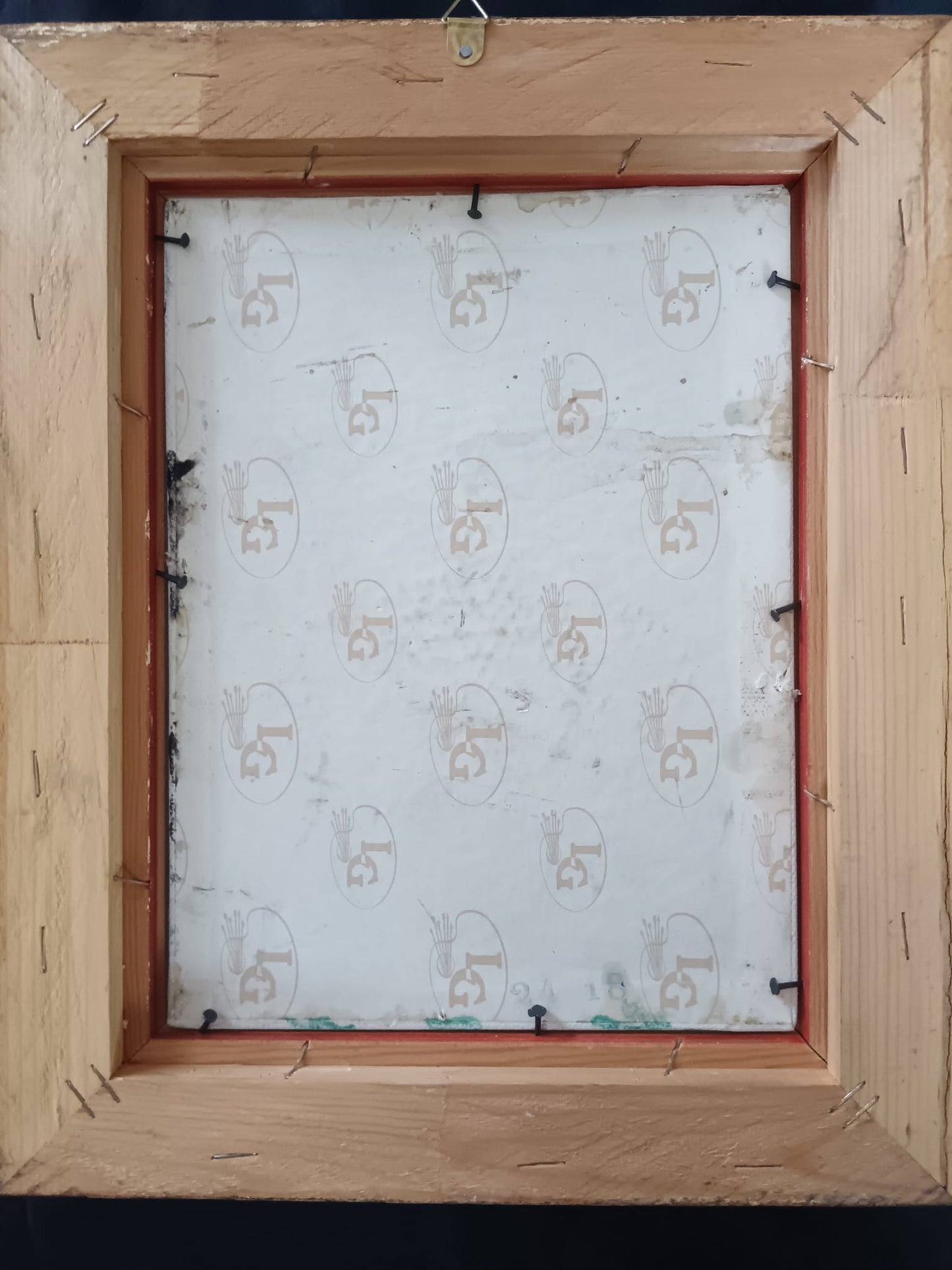 G. Foglietta (XX Secolo)- dipinto olio su tela applicata su cartoncino