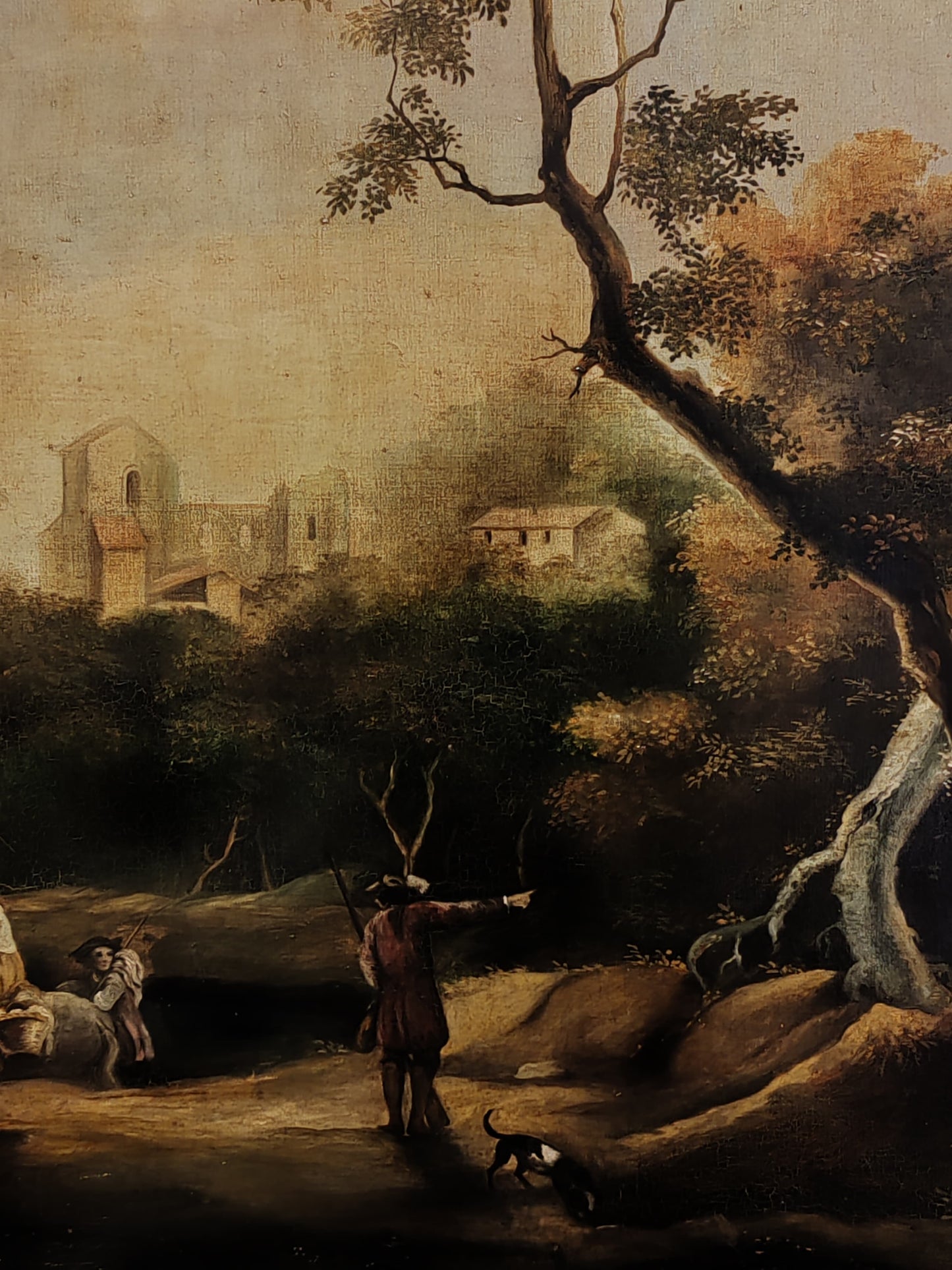 Paesaggio Estensivo (XX Secolo)- dipinto olio su tela