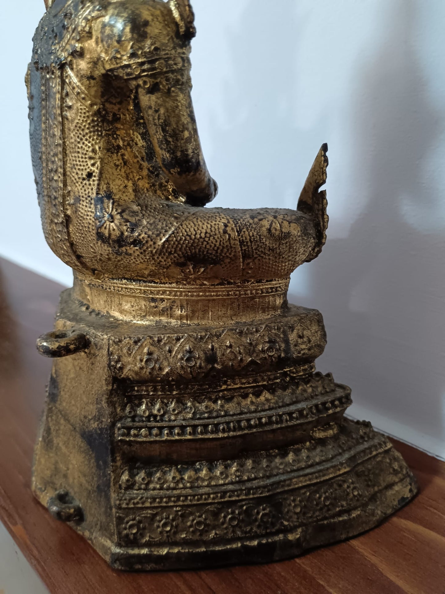 Statua in bronzo Bhudda in stile Rattanakosin- epoca XIX/ XX secolo