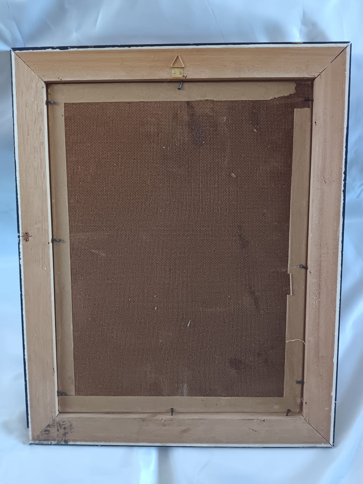 Scuola Italiana XX Secolo- Scorcio marino dipinto olio su masonite