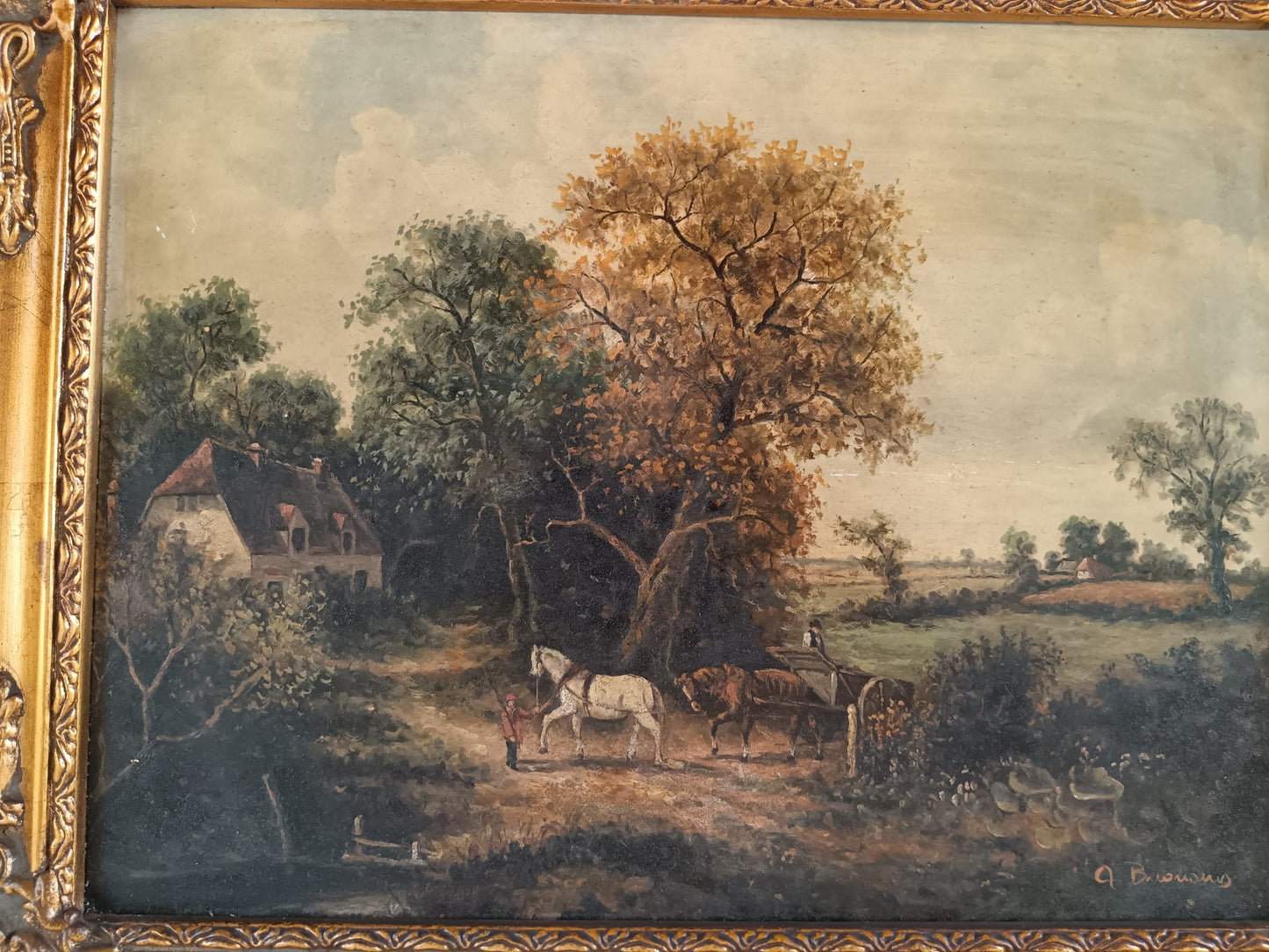 A. Buonomo- dipinto olio su legno