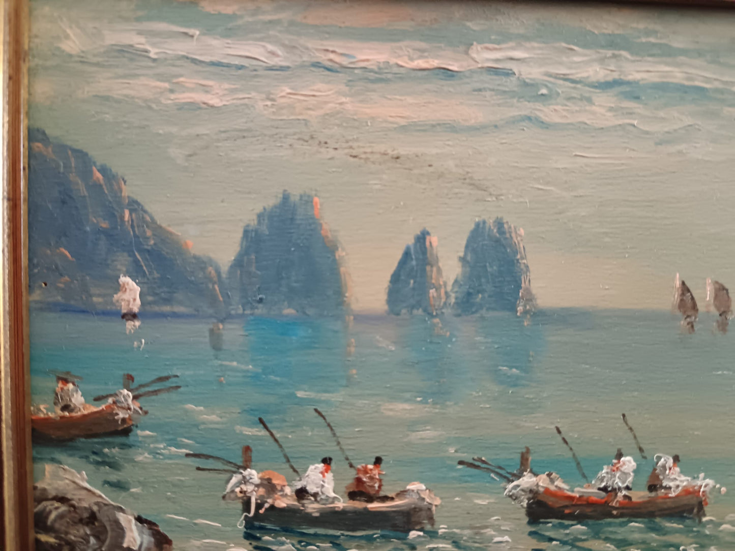 F. Castiglione ( XX secolo) scorcio marino