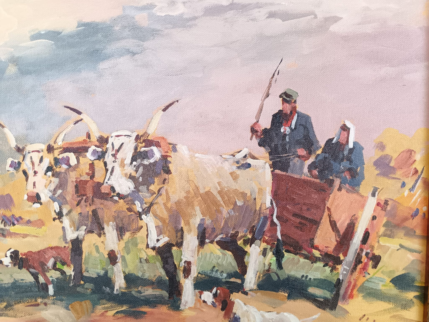 Mario Rombolini ( Livorno 1935-2014) dipinto olio su pannello