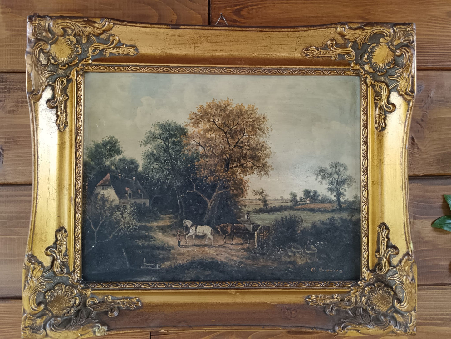 A. Buonomo- dipinto olio su legno