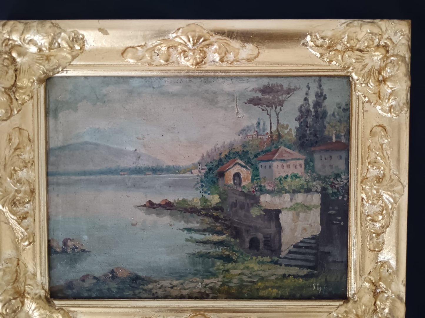 G. Epifani- dipinto olio su tela epoca prima metà del novecento