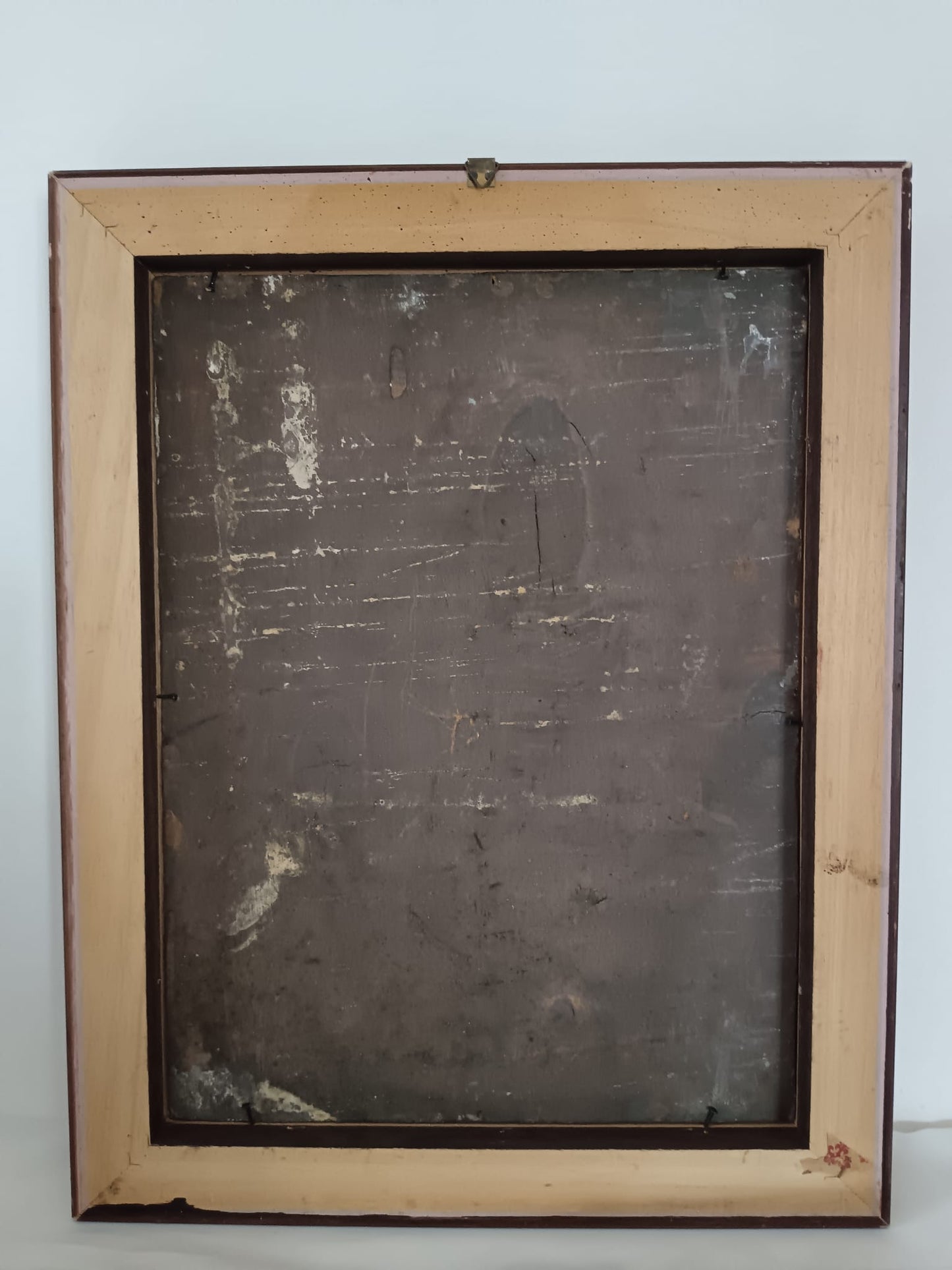 Paesaggio- dipinto olio su legno (prima metà del novecento)