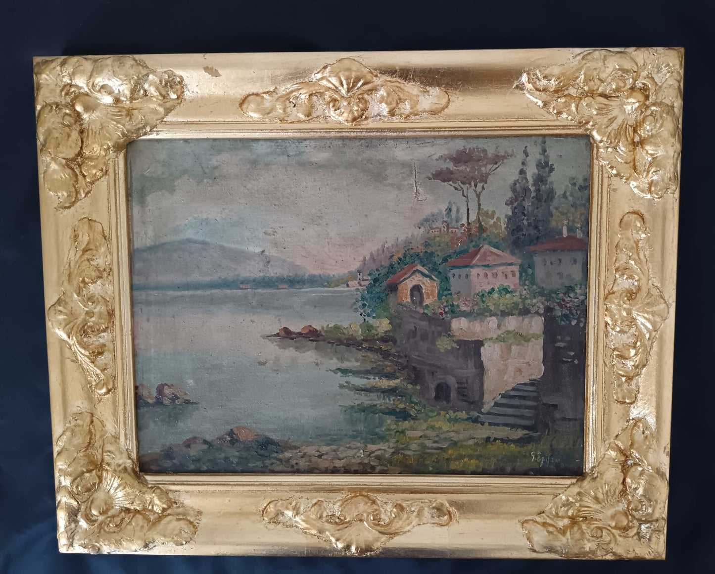 G. Epifani- dipinto olio su tela epoca prima metà del novecento