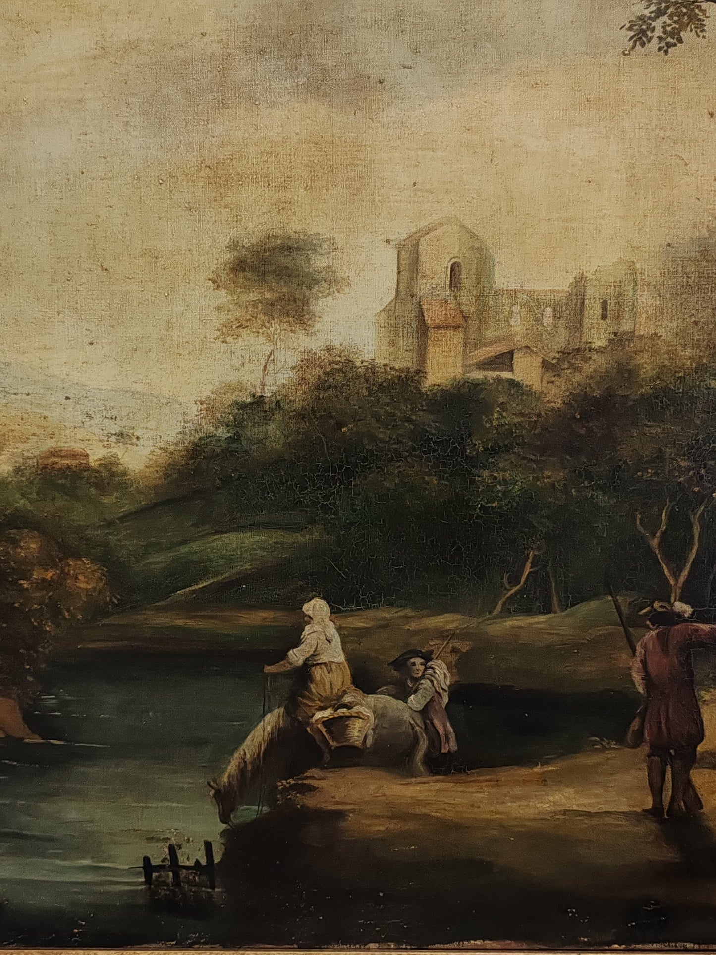 Paesaggio Estensivo (XX Secolo)- dipinto olio su tela