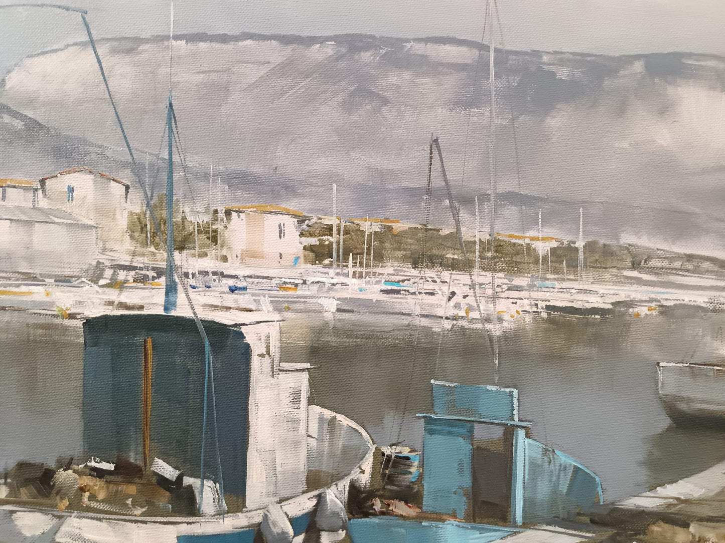 Spartaco Lombardo ( Luino 1958) dipinto olio su tela epoca XX secolo