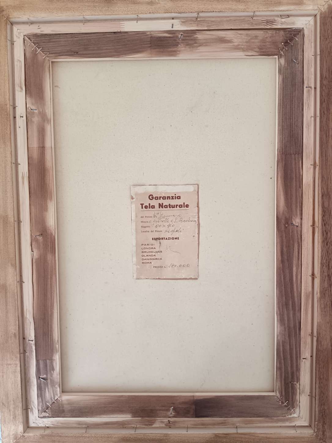 Dipinto Olio su Tela Di Gennaro Scena Popolare Napoletana Bambini e Scugnizzi