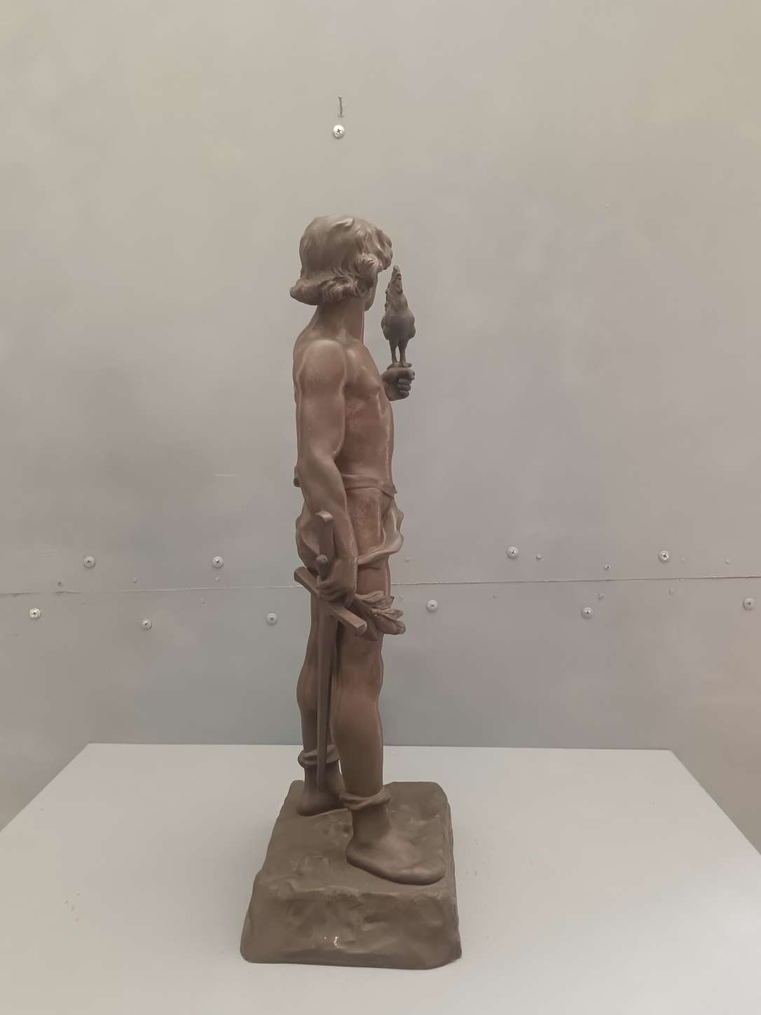 Statue bronze ancienne Premiere Victoire Marcel Debut signee original sculpture