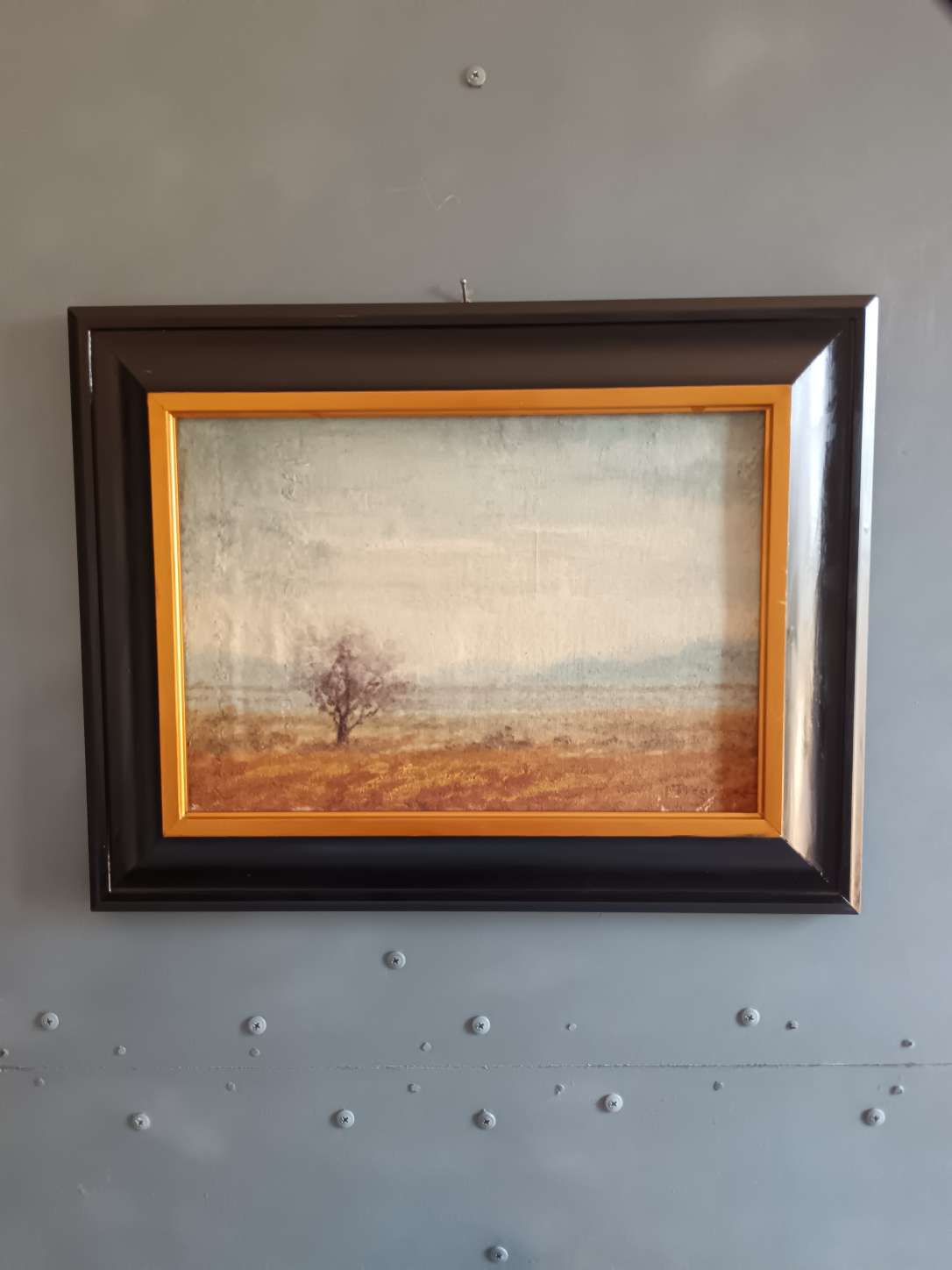 Nicolò Pirroda ( XX secolo) dipinto olio su tela, paesaggio