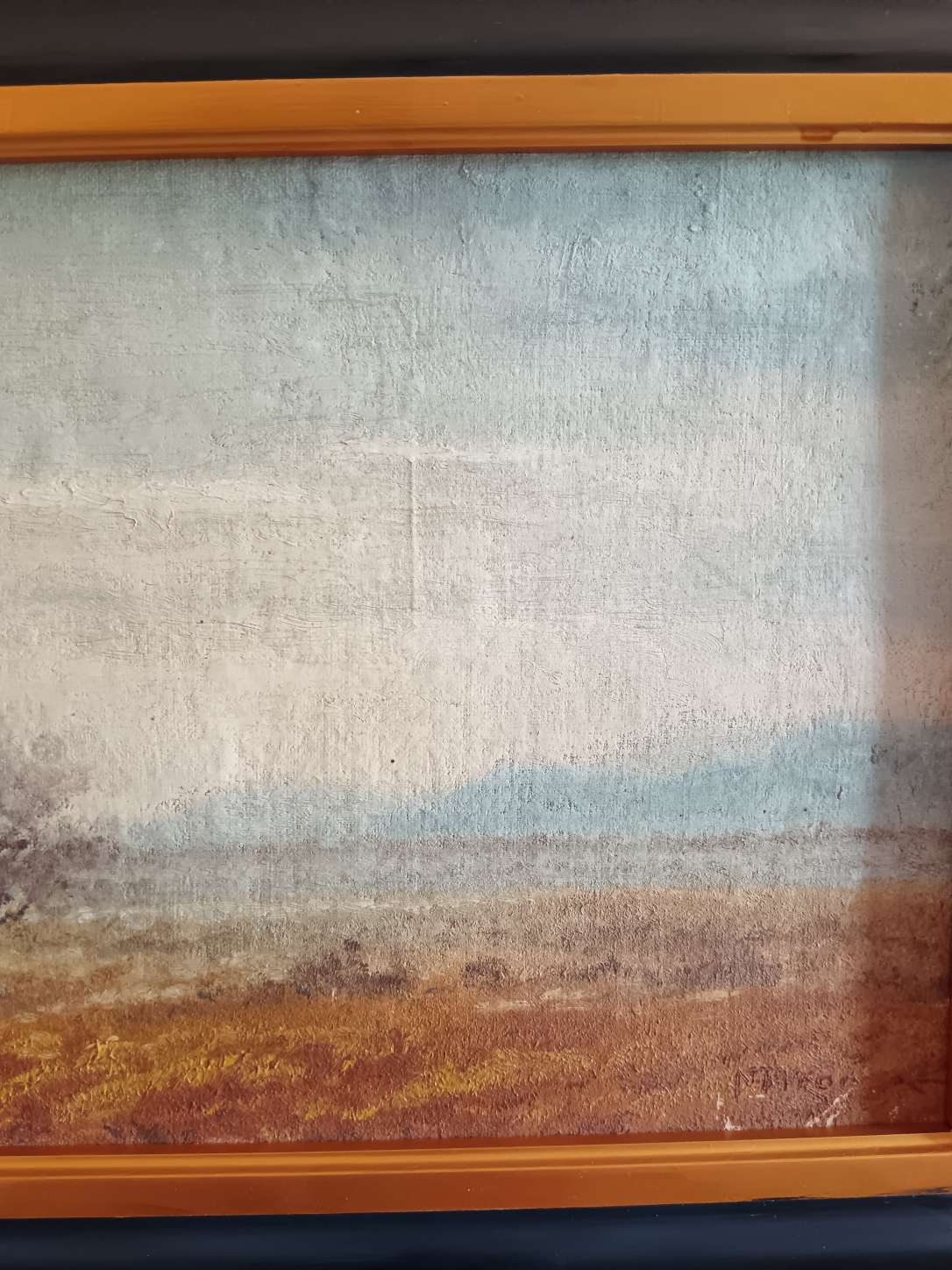 Nicolò Pirroda ( XX secolo) dipinto olio su tela, paesaggio