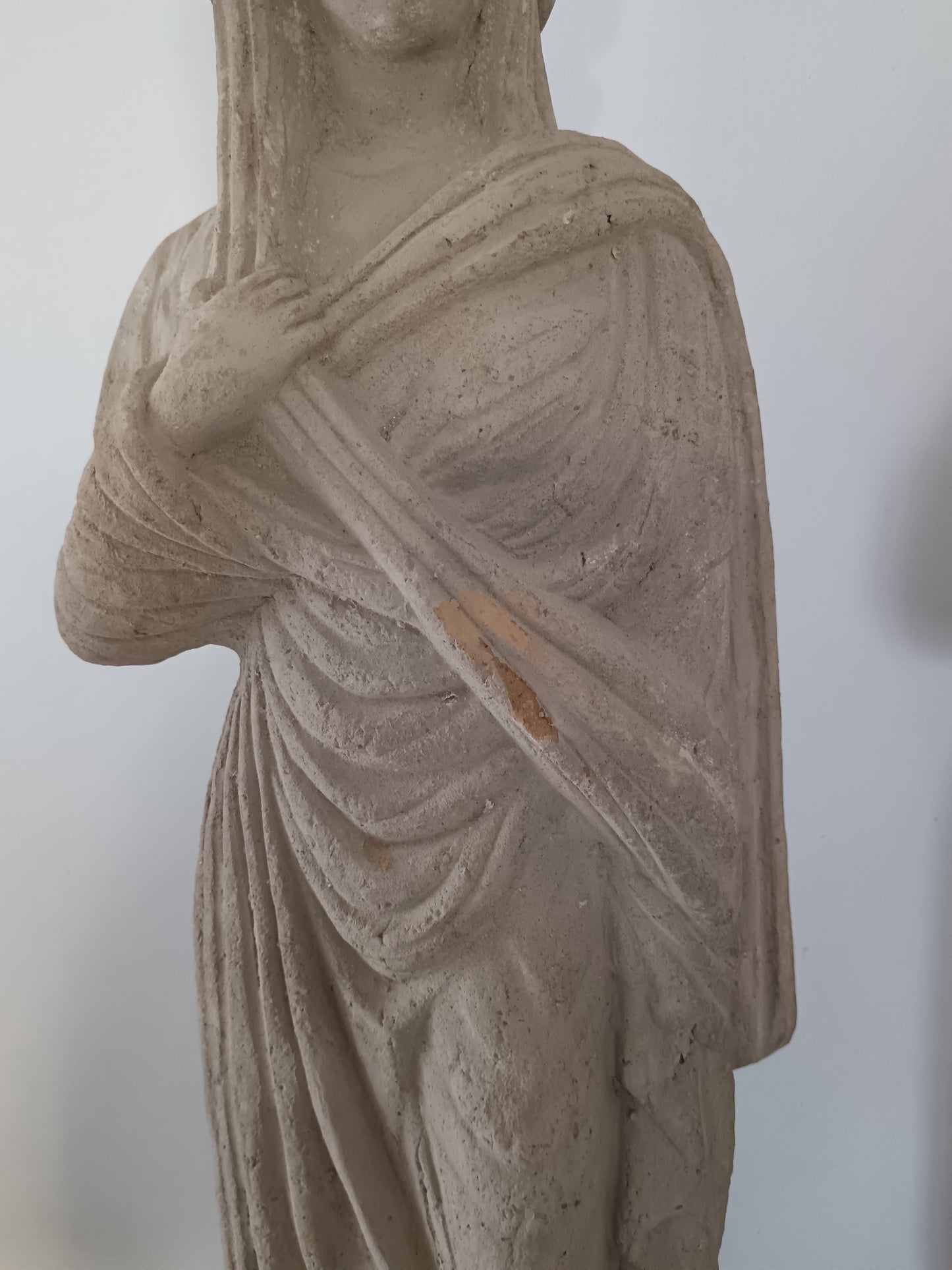 Coppia di sculture in terracotta epoca XX secolo