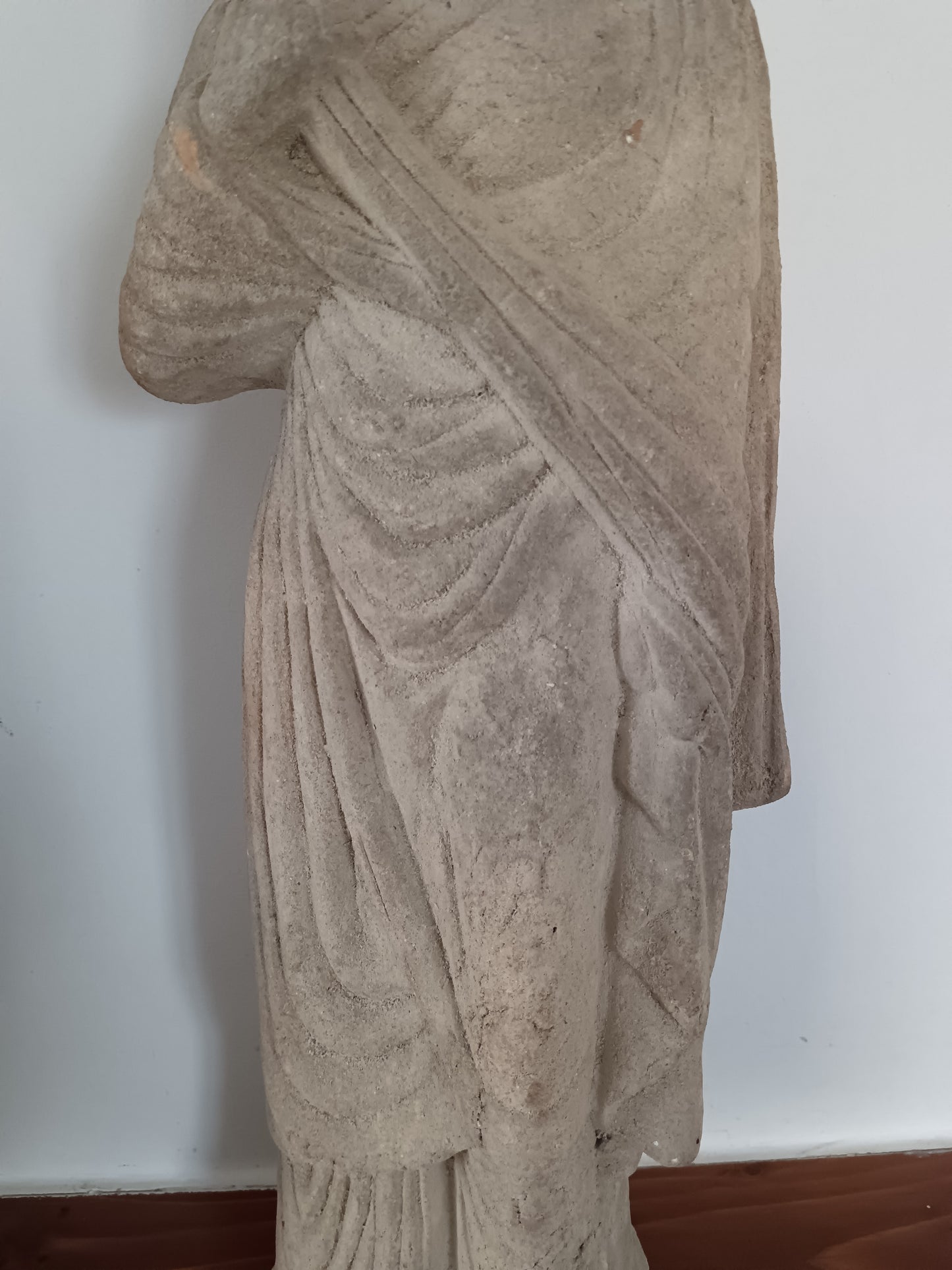 Coppia di sculture in terracotta epoca XX secolo