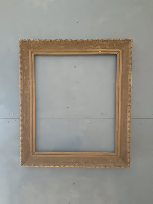 Cornice antica in legno dorato epoca prima metà del novecento