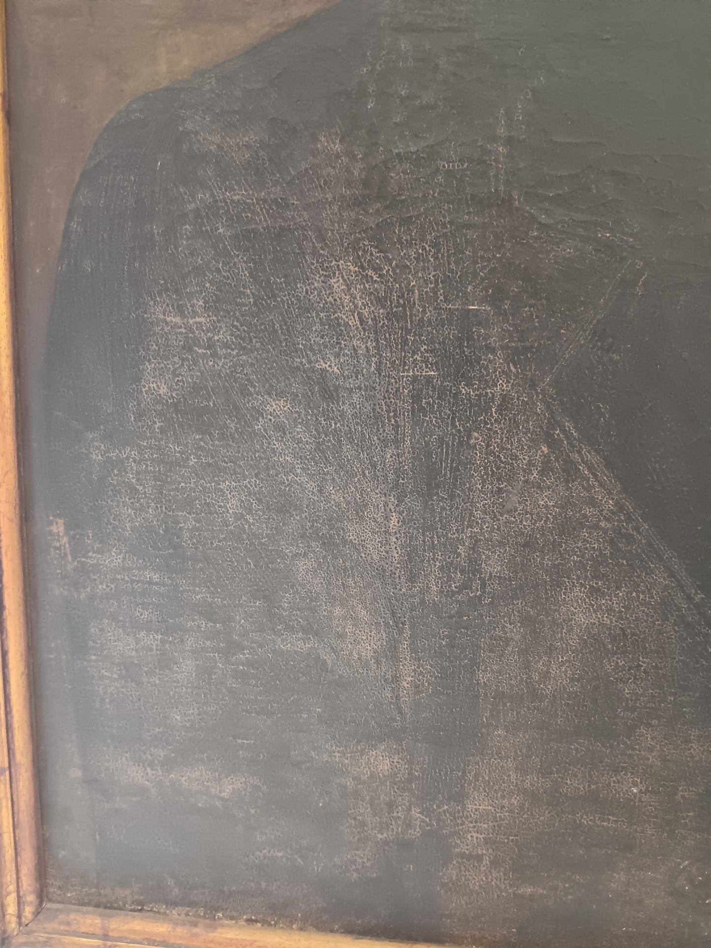 Ritratto di gentiluomo olio su tela epoca fine '800