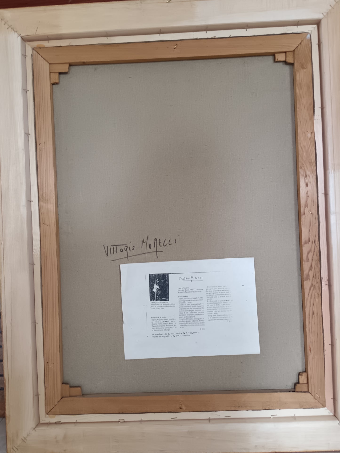 Vittorio Morelli ( XX secolo) ritratto di cavallo dipinto olio su tela