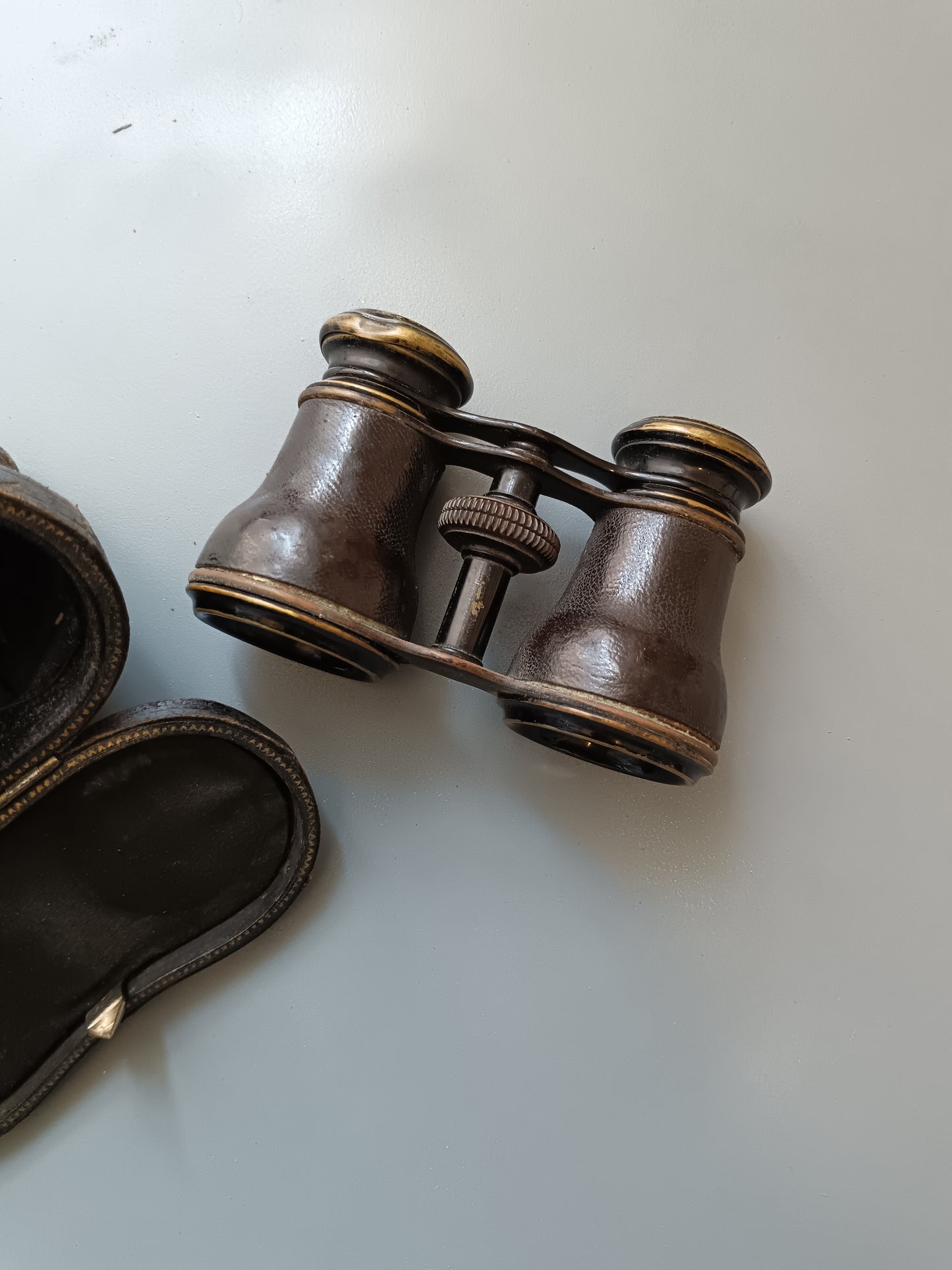 Antico Binocolo da Teatro Flammarion Paris con Custodia Originale – Opera Glasses Francesi Fine ‘800 Primi ‘900