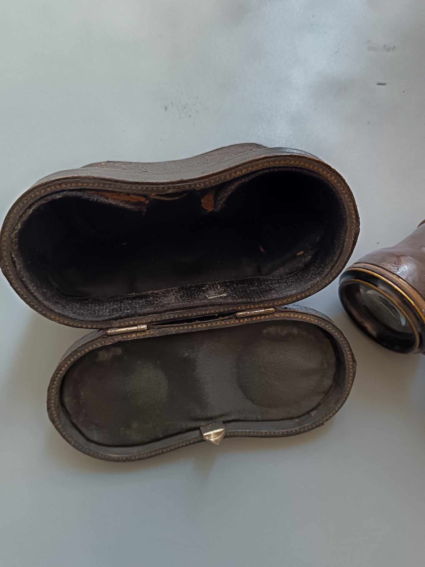 Antico Binocolo da Teatro Flammarion Paris con Custodia Originale – Opera Glasses Francesi Fine ‘800 Primi ‘900