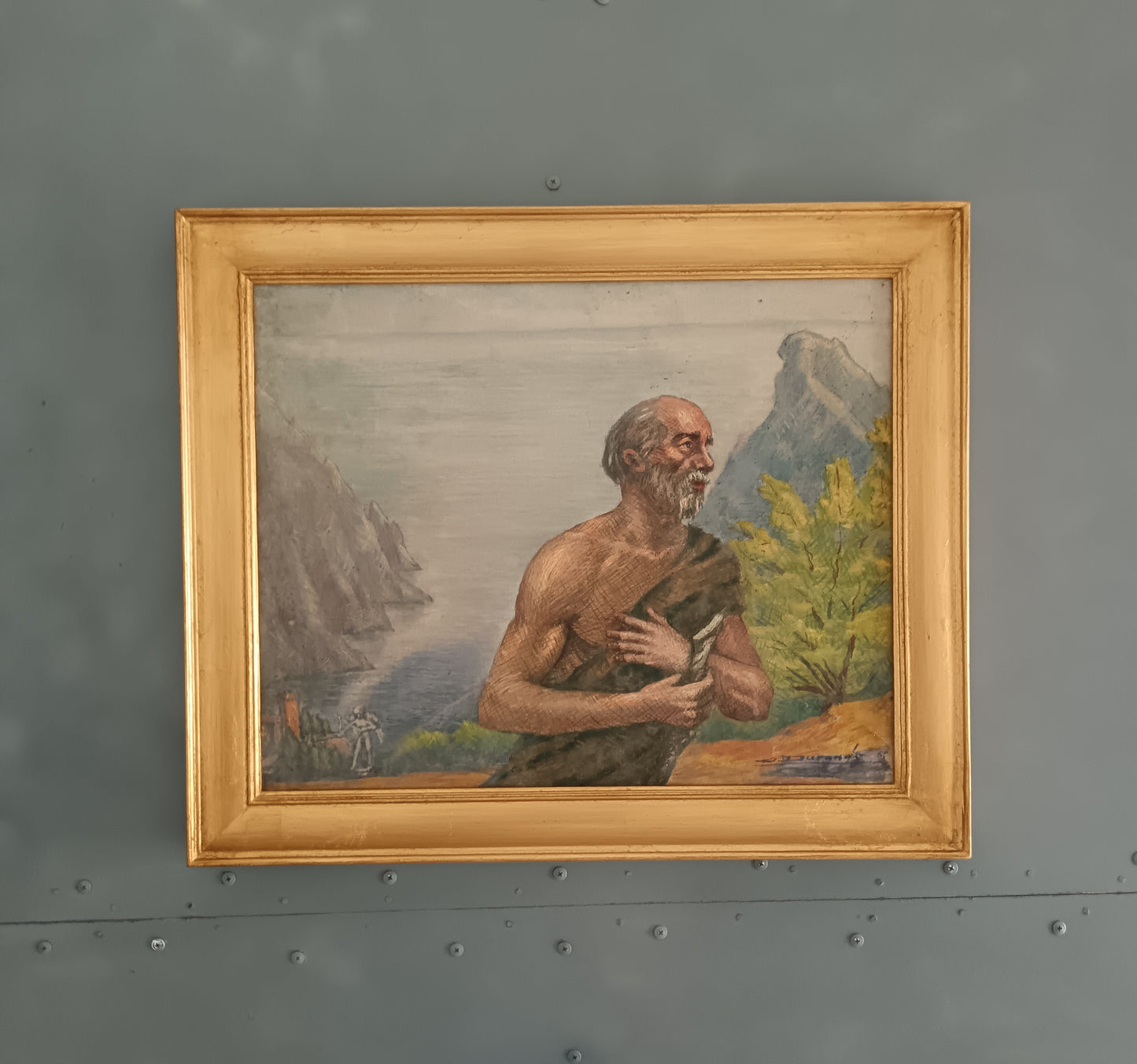 Giuseppe Felice Durando (1907) "La Vita della Rinuncia" Olio su Tela