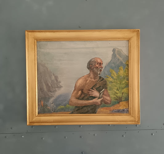 Giuseppe Felice Durando (1907) "La Vita della Rinuncia" Olio su Tela