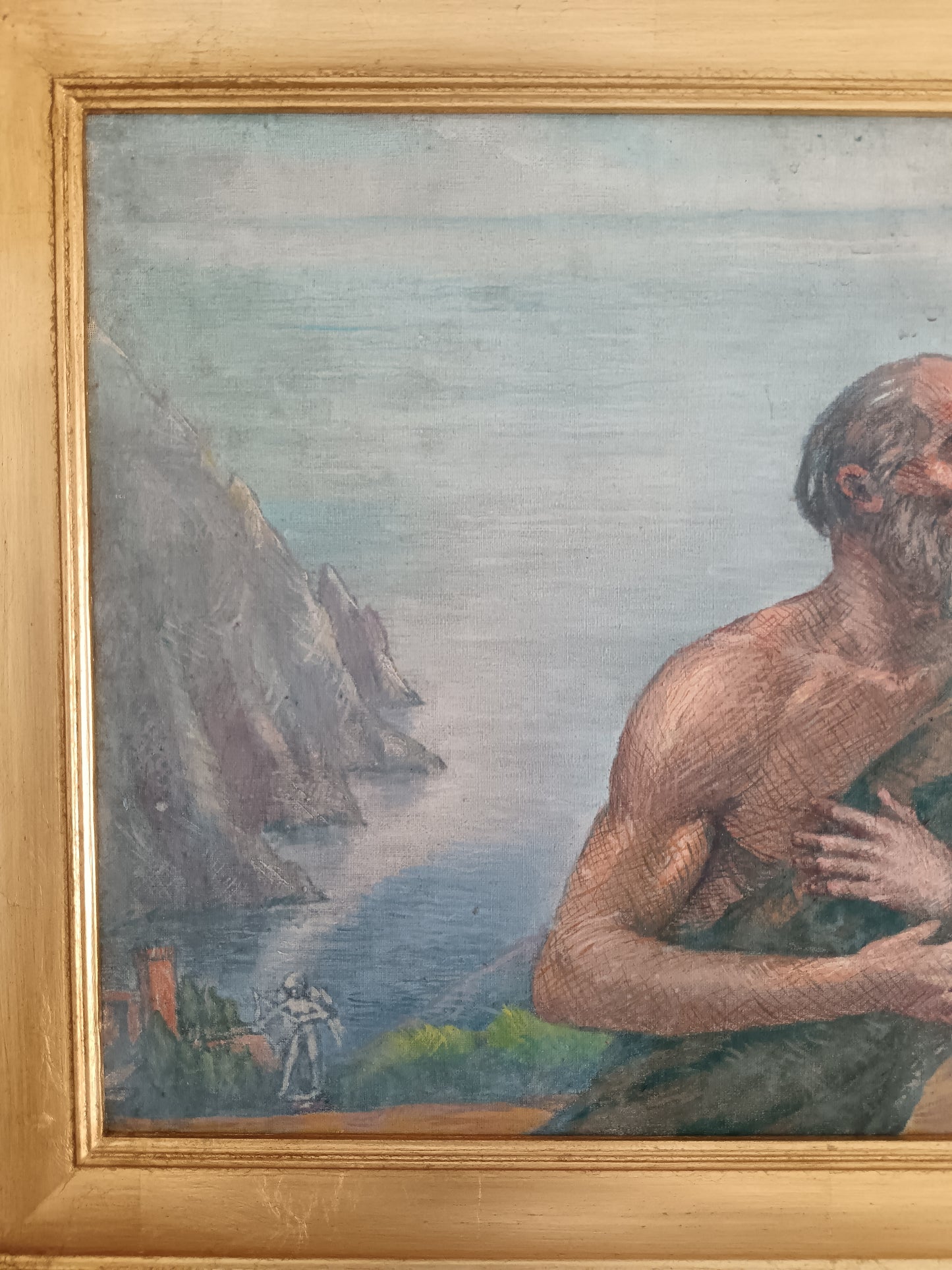 Giuseppe Felice Durando (1907) "La Vita della Rinuncia" Olio su Tela
