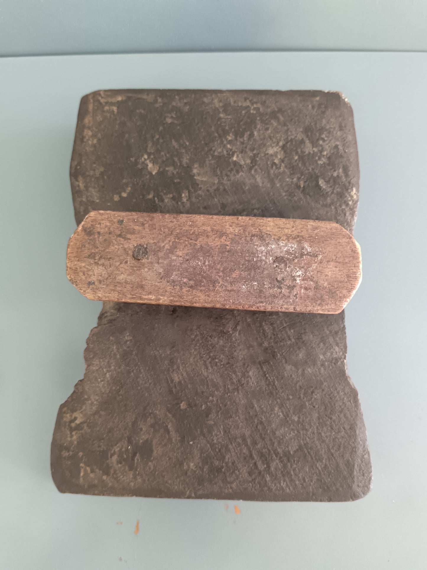 Antica matrice per stampa in legno epoca XIX secolo