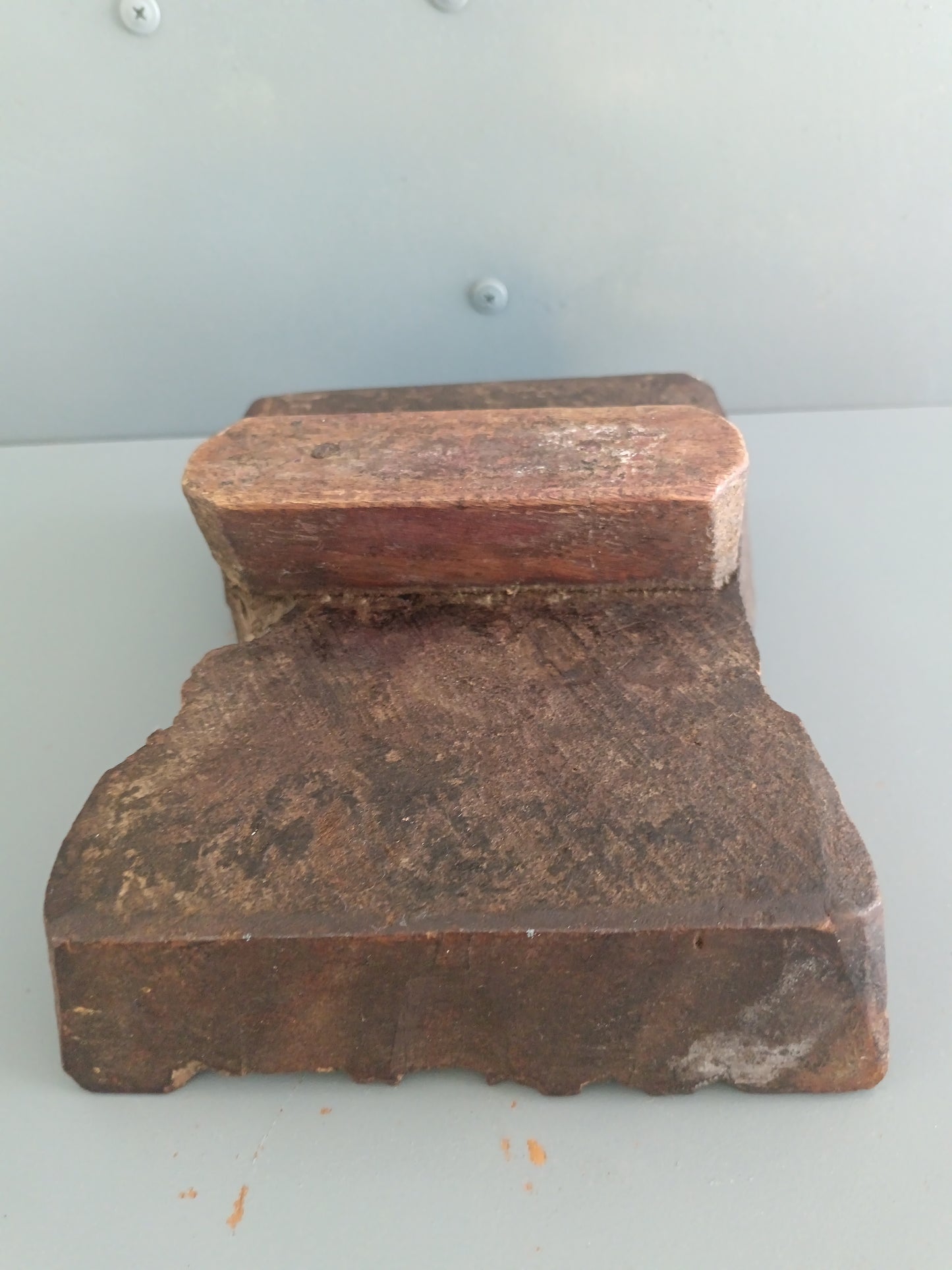 Antica matrice per stampa in legno epoca XIX secolo