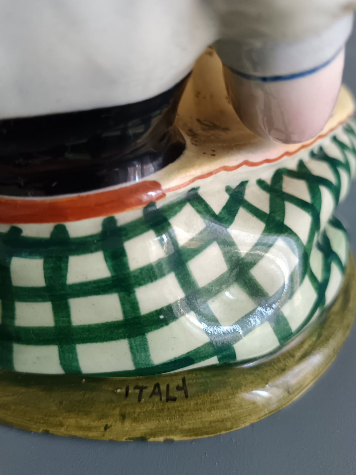 ANTICA STATUINA CERAMICA ITALIANA ANNI ’40 – FORNACE NORD ITALIA – BAMBINA TIROLESE
