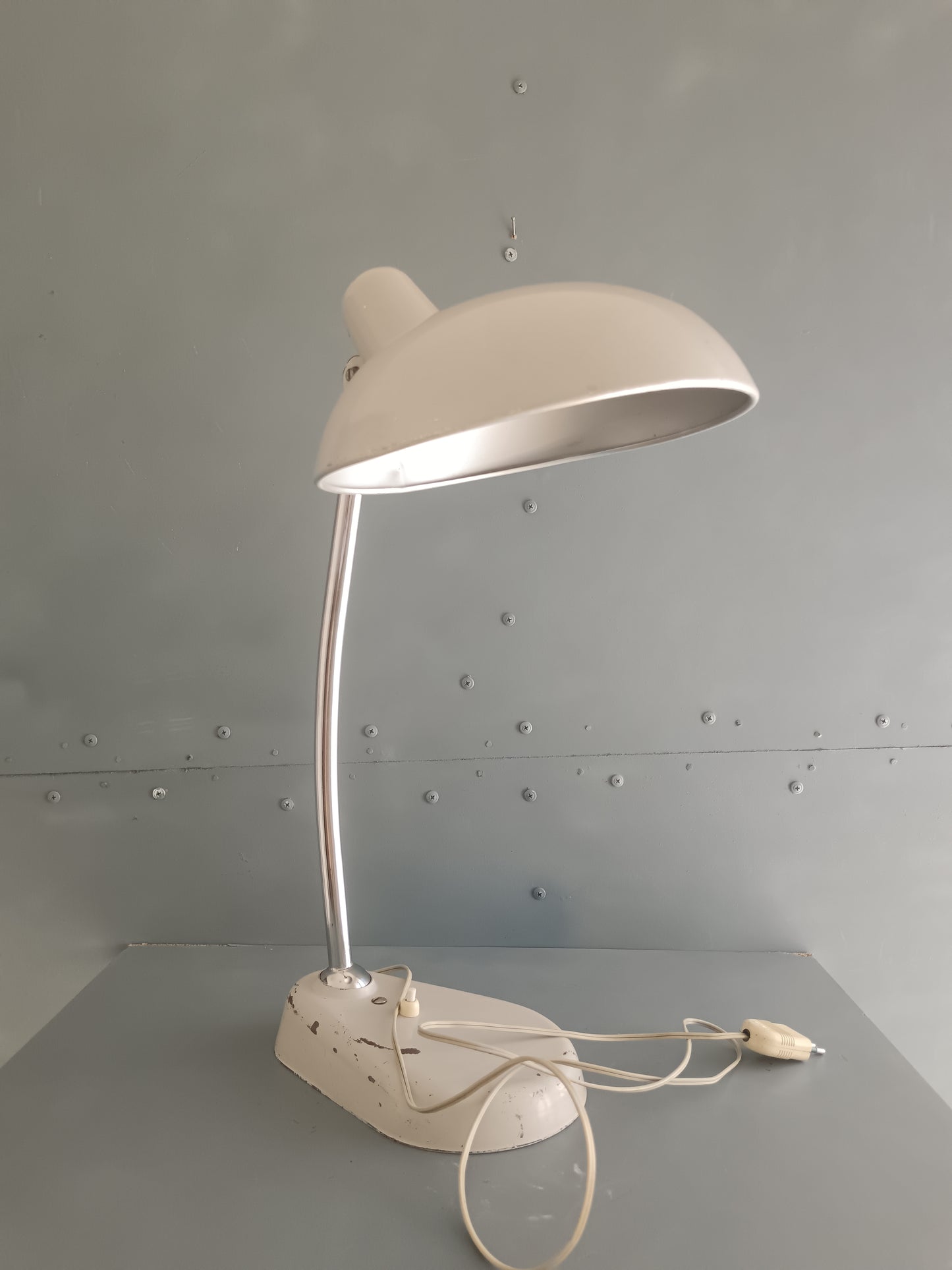 KAISER IDELL 6556 – CHRISTIAN DELL – LAMPADA DA TAVOLO BAUHAUS VINTAGE – GERMANIA