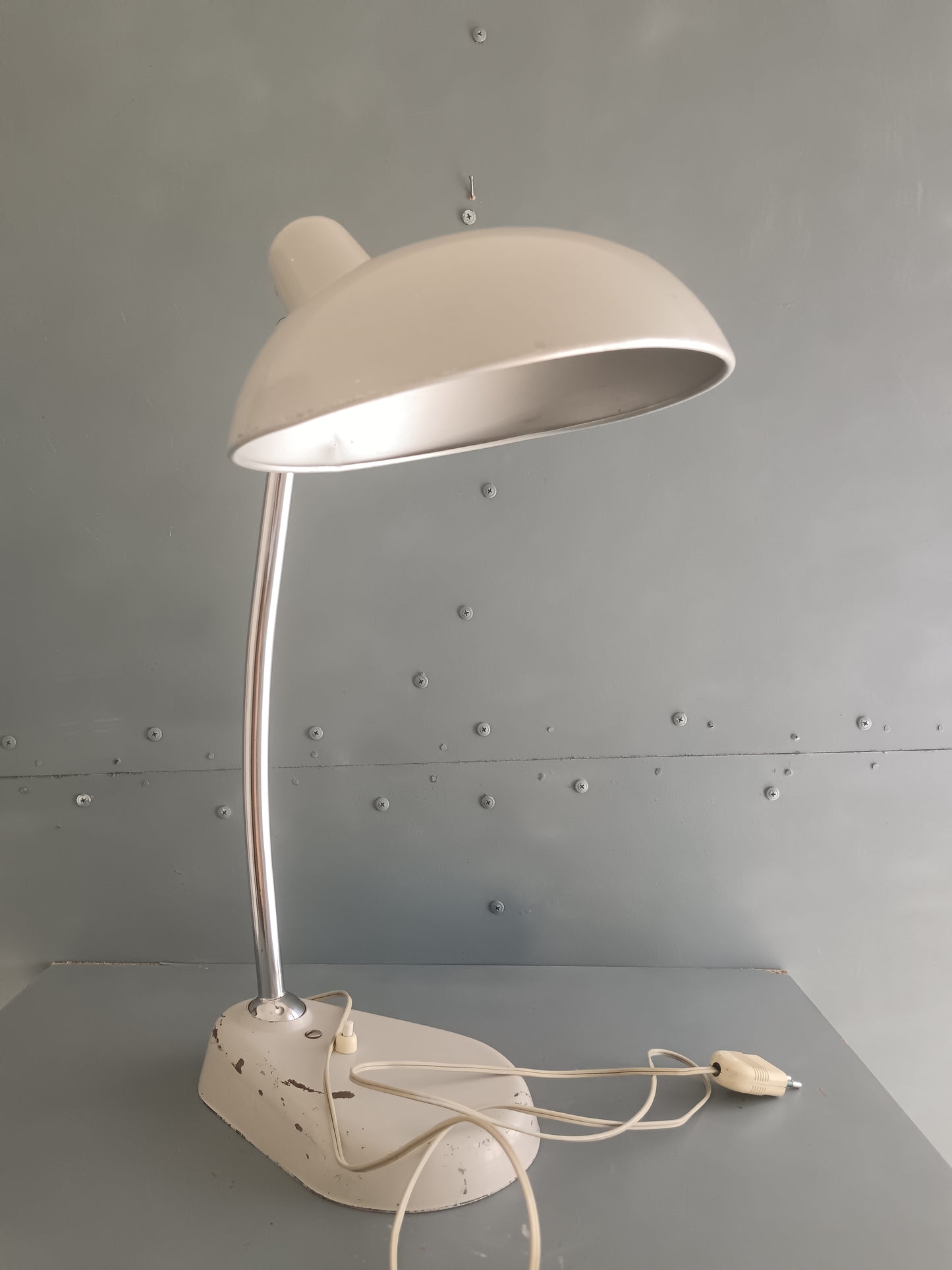 KAISER IDELL 6556 – CHRISTIAN DELL – LAMPADA DA TAVOLO BAUHAUS VINTAGE – GERMANIA