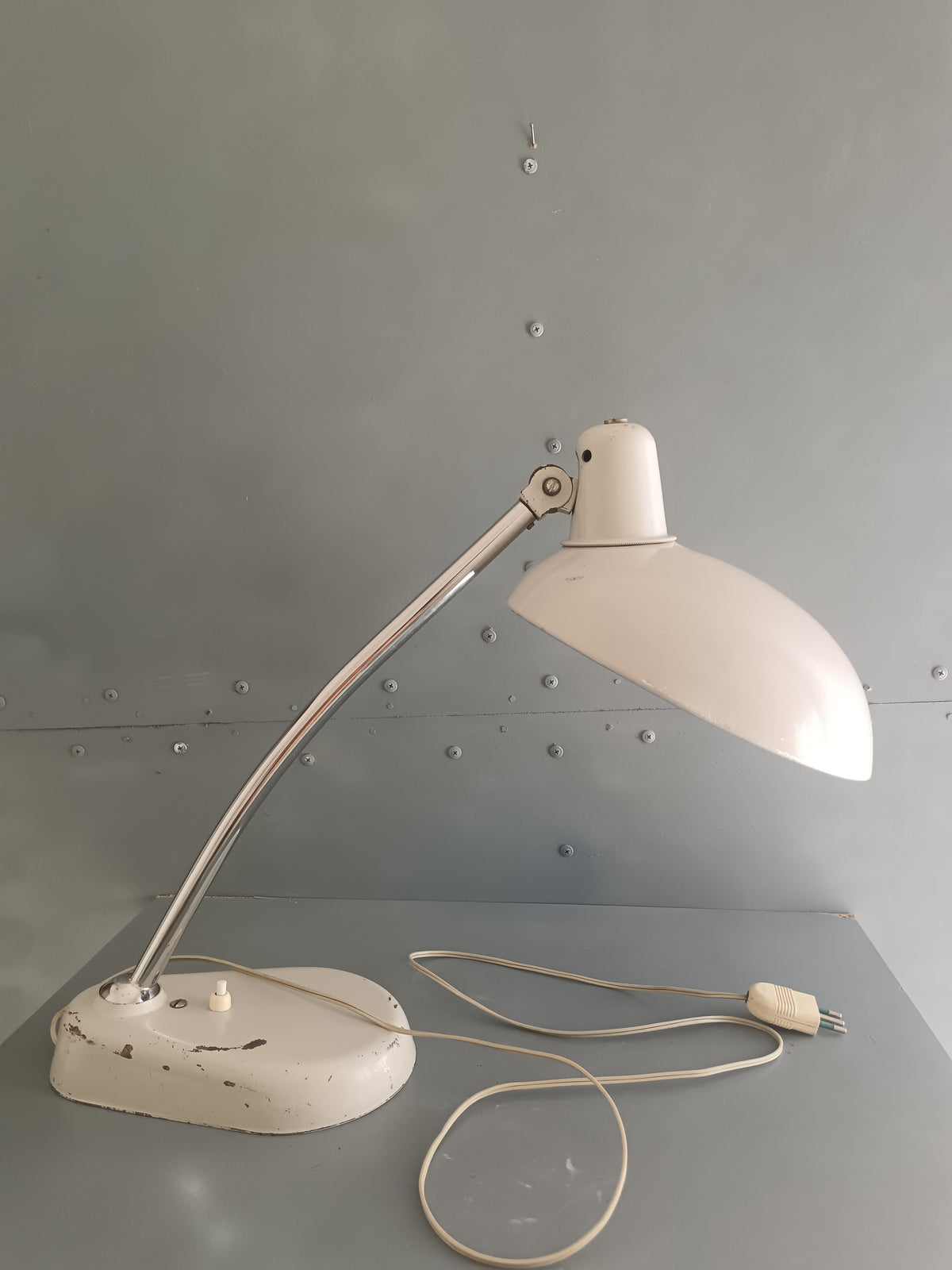 KAISER IDELL 6556 – CHRISTIAN DELL – LAMPADA DA TAVOLO BAUHAUS VINTAGE – GERMANIA