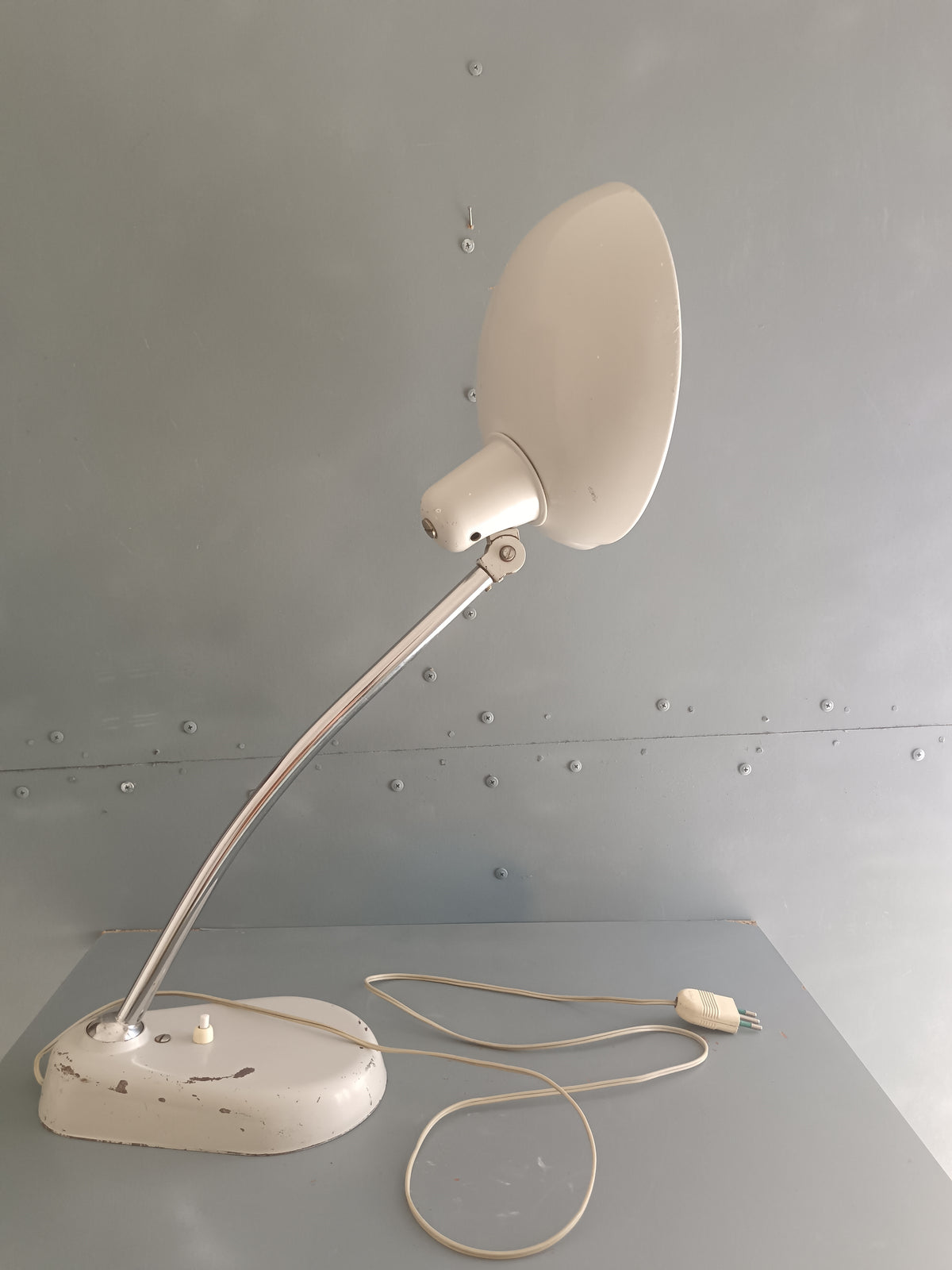 KAISER IDELL 6556 – CHRISTIAN DELL – LAMPADA DA TAVOLO BAUHAUS VINTAGE – GERMANIA