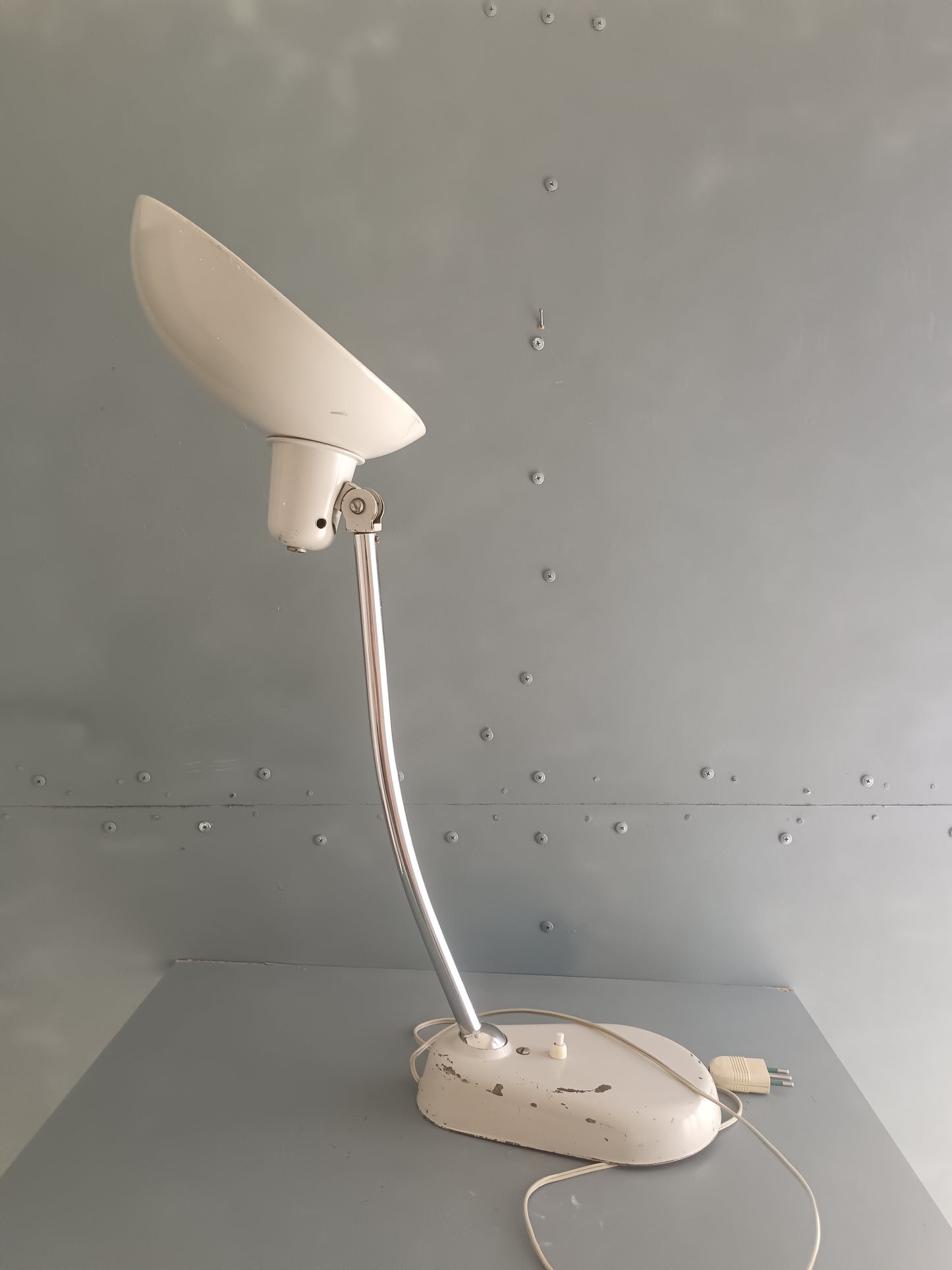 KAISER IDELL 6556 – CHRISTIAN DELL – LAMPADA DA TAVOLO BAUHAUS VINTAGE – GERMANIA