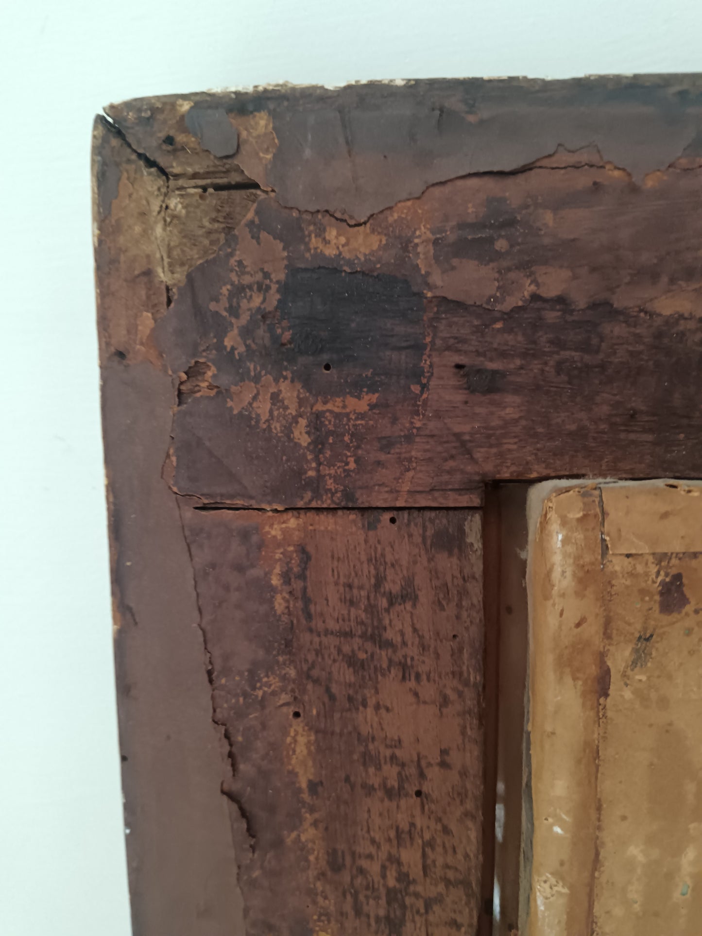 Dipinto Antico Pastello su Tela Fine 800 Ritratto Donna Profilo Cornice Oro