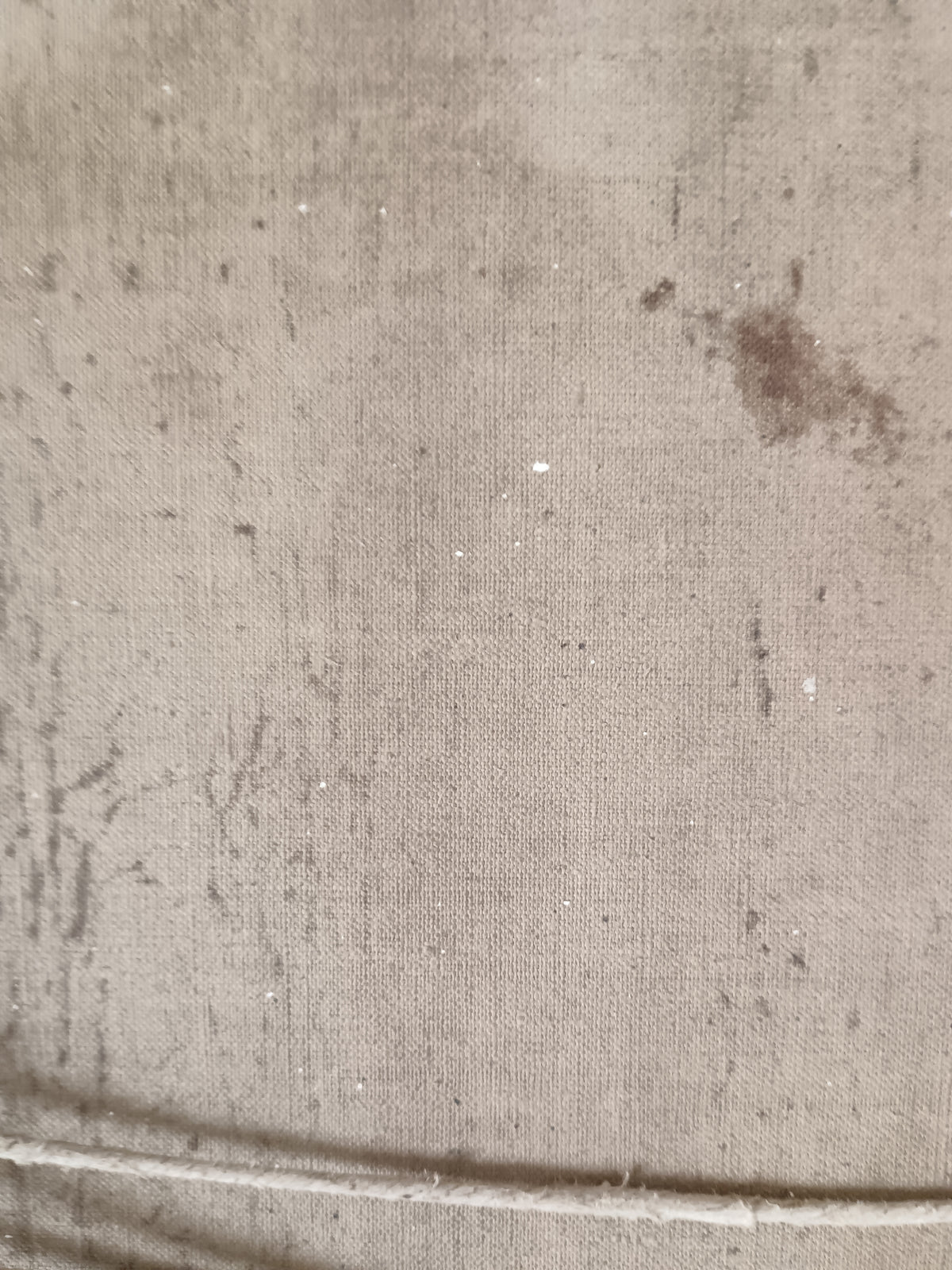Dipinto Antico Madonna col Bambino Olio su Tela Fine '800 con Cornice Dorata