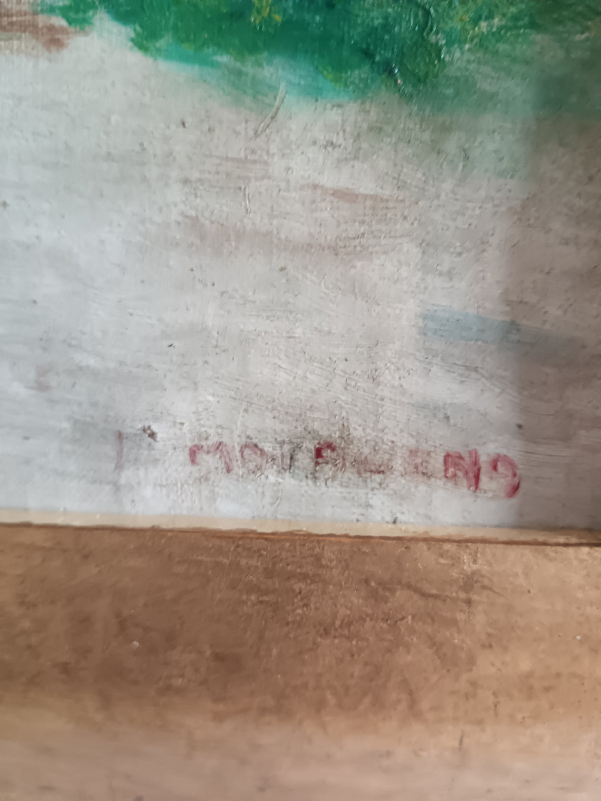 Dipinto Olio su Tela Paesaggio Marino Capri Faraglioni Firmato Napoli Vintage