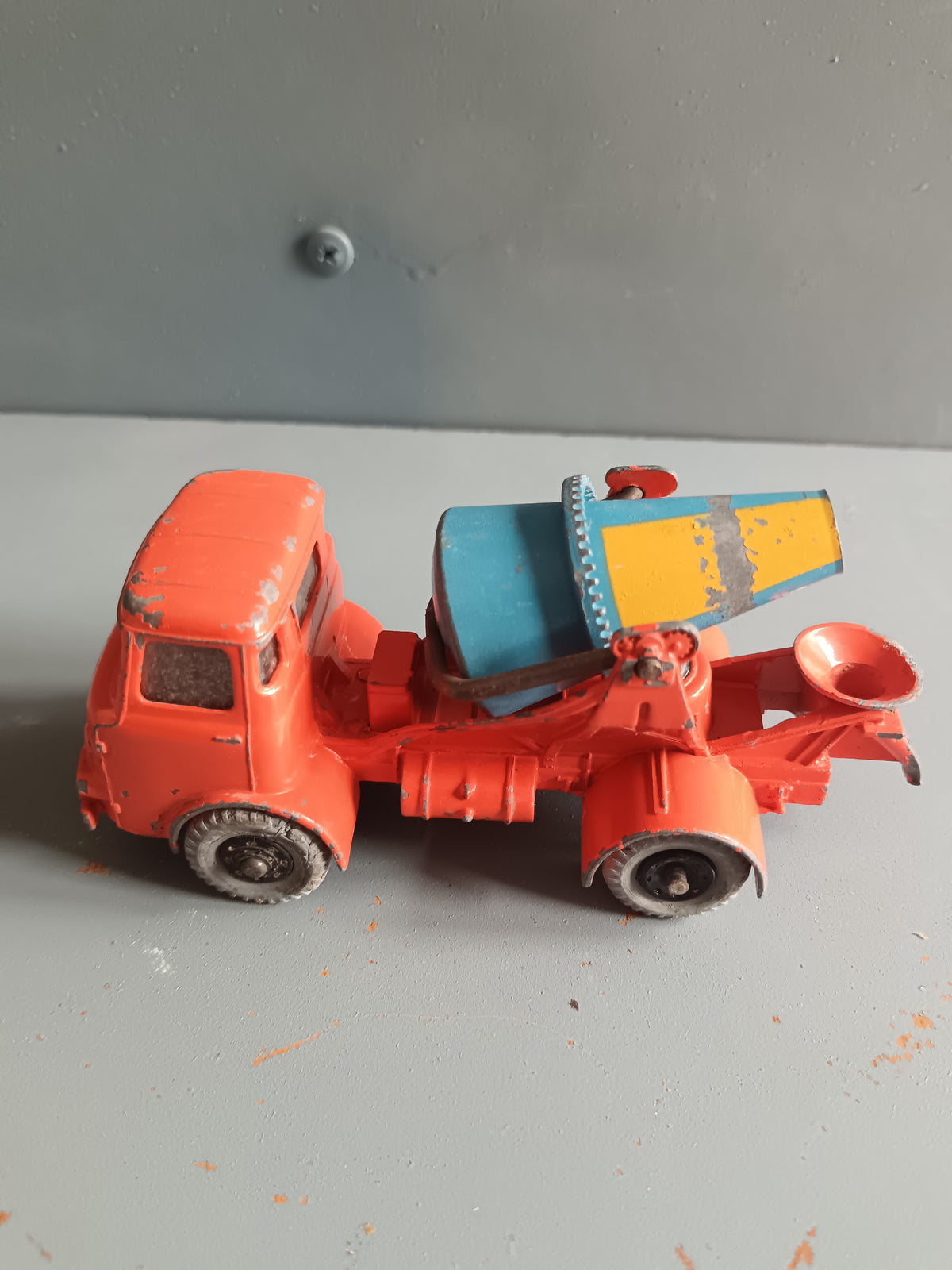 Dinky Supertoys 960 Albion Chieftain Betoniera Cement Mixer Made in England Vintage