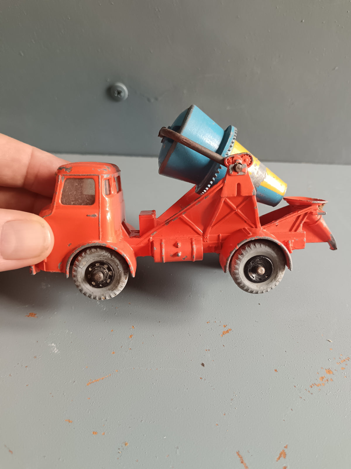 Dinky Supertoys 960 Albion Chieftain Betoniera Cement Mixer Made in England Vintage