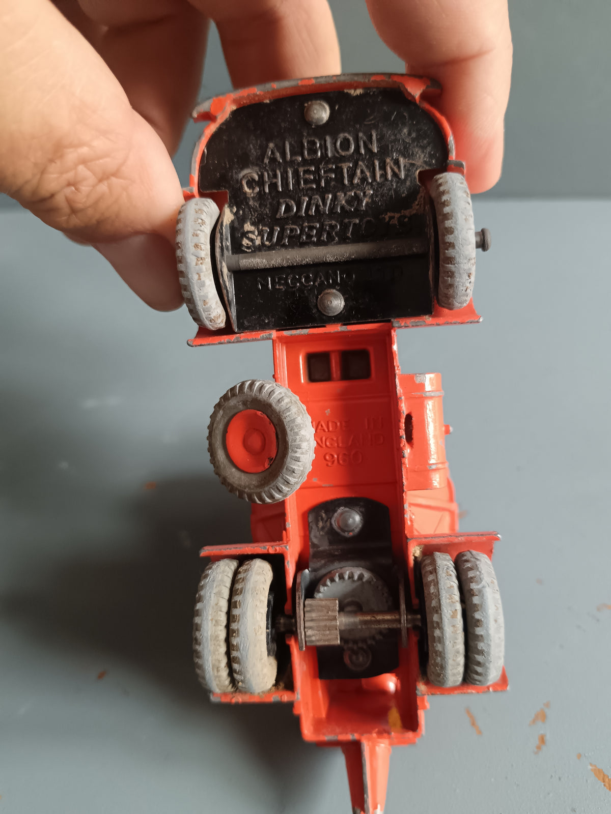 Dinky Supertoys 960 Albion Chieftain Betoniera Cement Mixer Made in England Vintage