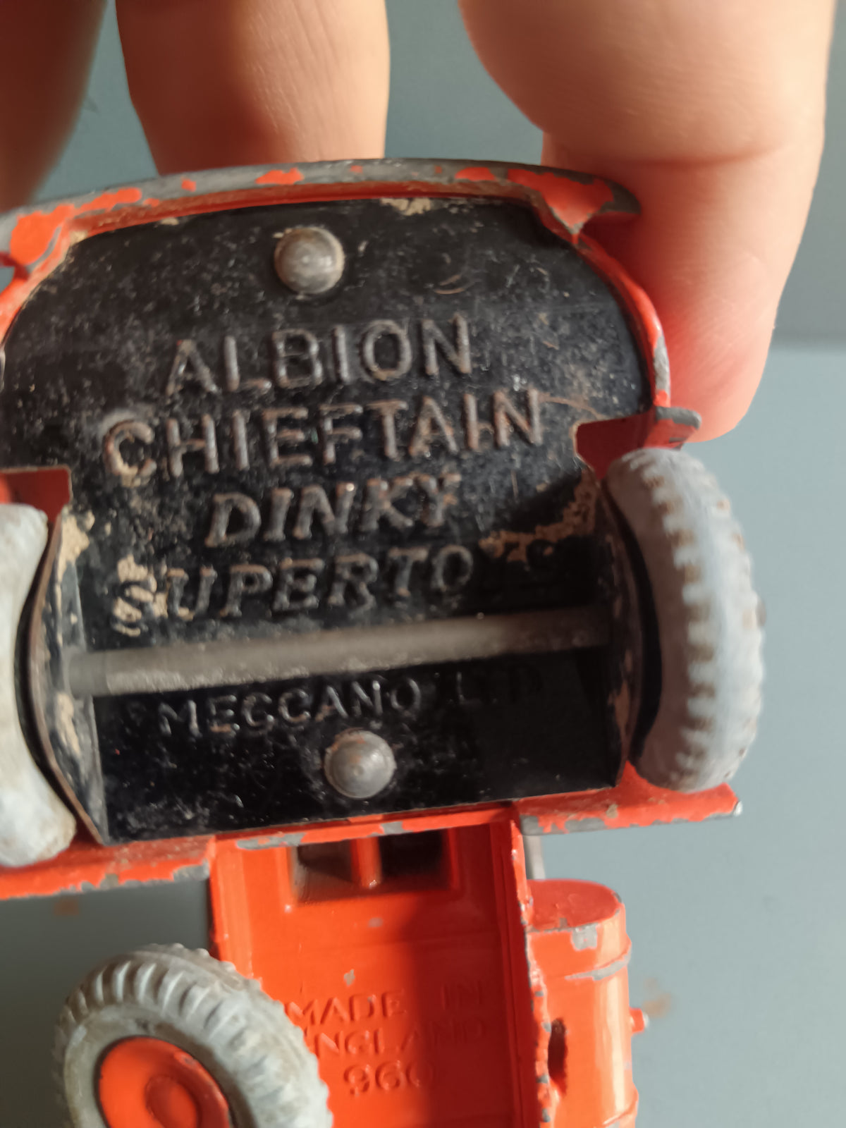 Dinky Supertoys 960 Albion Chieftain Betoniera Cement Mixer Made in England Vintage