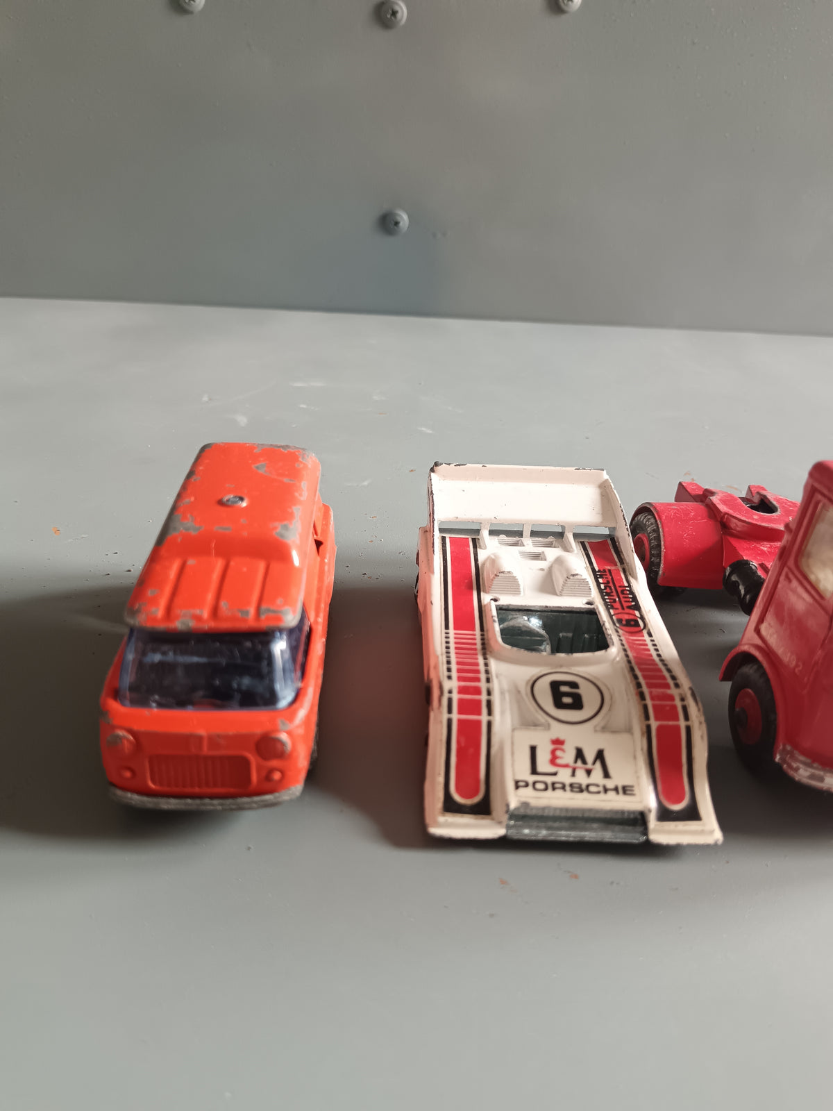 Lotto 4 Modellini Vintage Politoys Dinky Toys Porsche 917/30 1:43 Made Italy