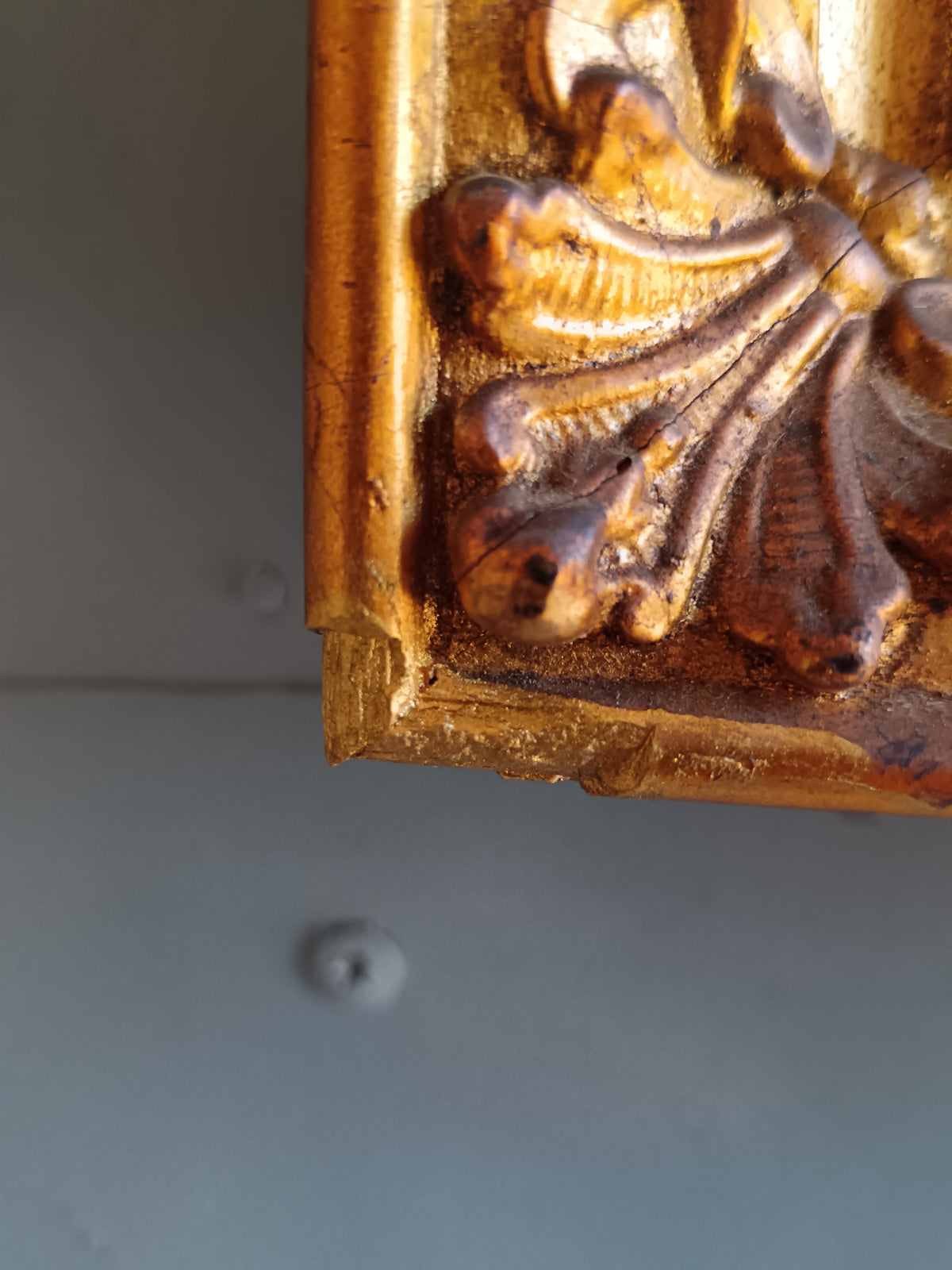 Ritratto di Scugnizzo Napoletano – Olio su Tela – Pittura Italiana XX Secolo – Cornice Dorata