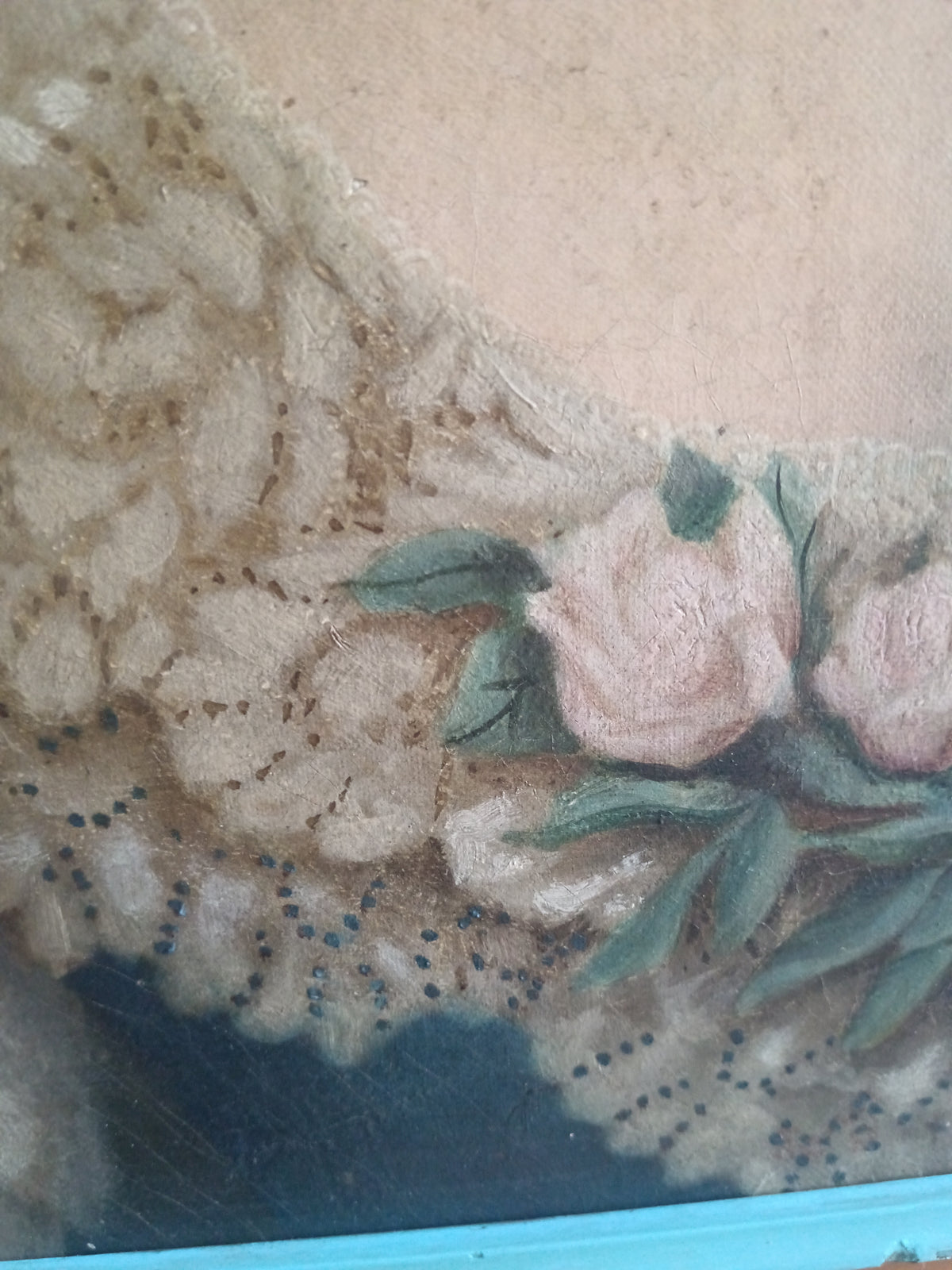 RARO RITRATTO DELLA REGINA MARGHERITA DI SAVOIA – OLIO SU TELA (FINE '800 / PRIMI '900